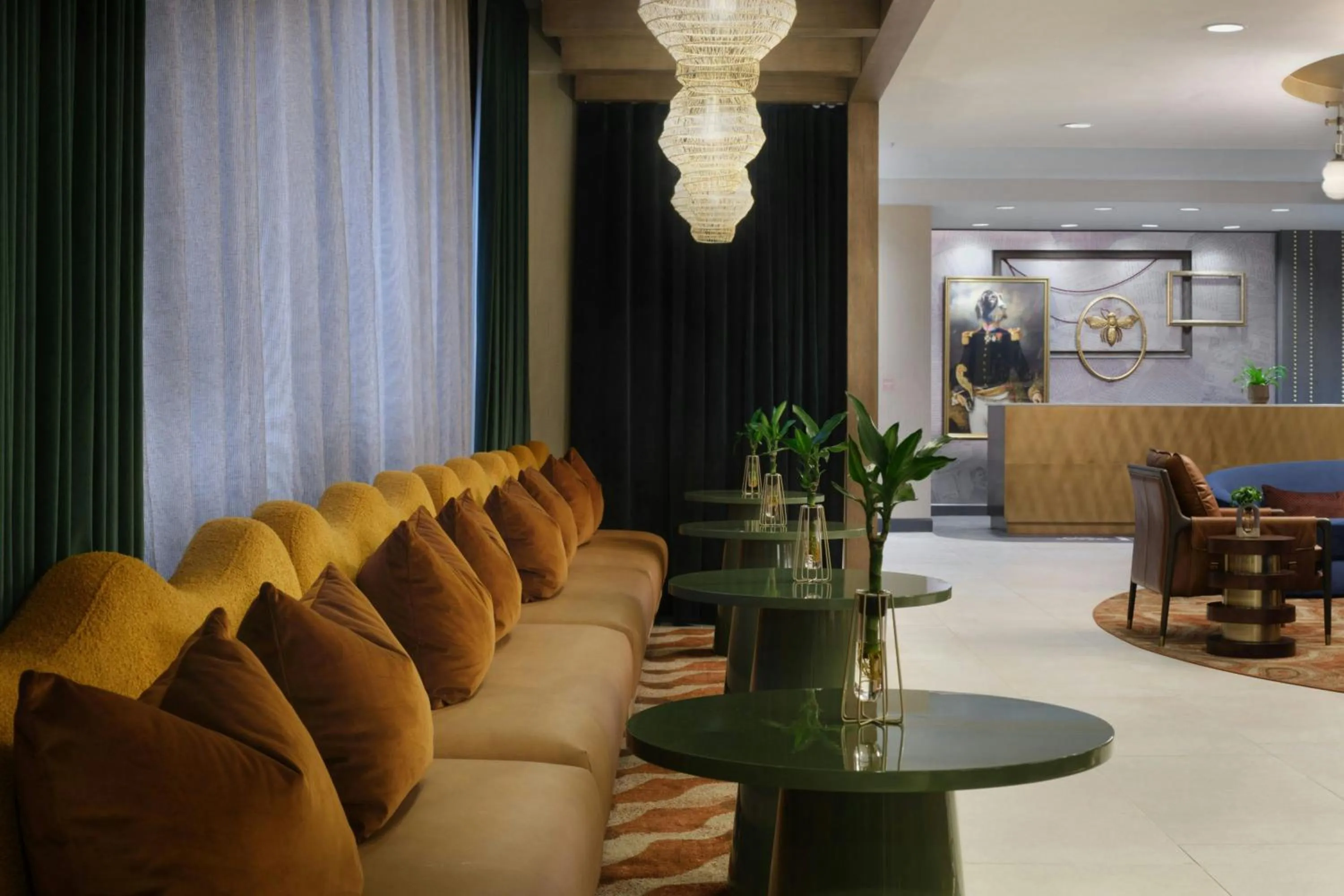 Lobby or reception in The Mecklen Hotel, a Tribute Portfolio Hotel