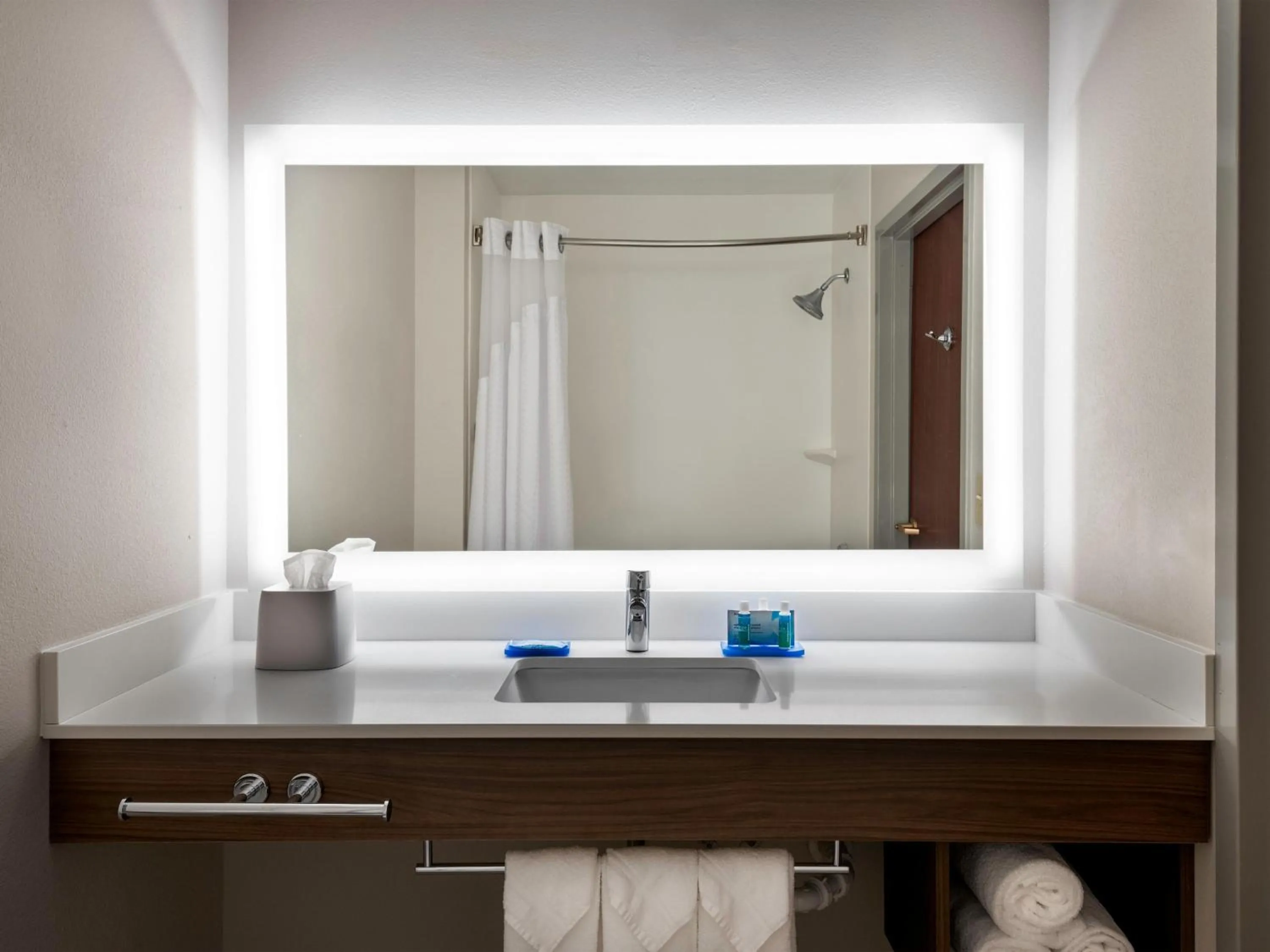 Bathroom in Holiday Inn Express & Suites Charlotte Arpt-Belmont by IHG
