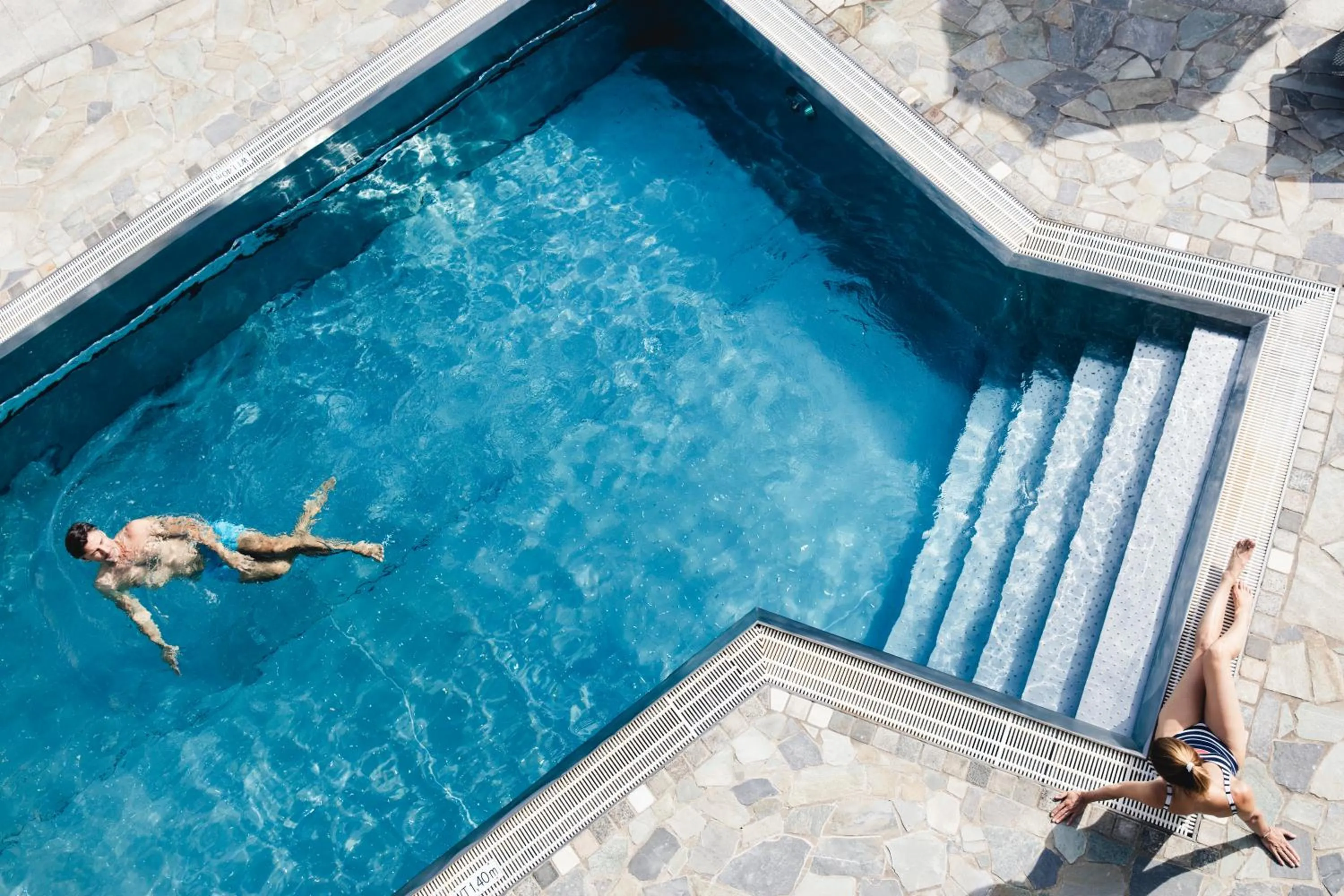 Open Air Bath in Dilly - Das Nationalpark Resort