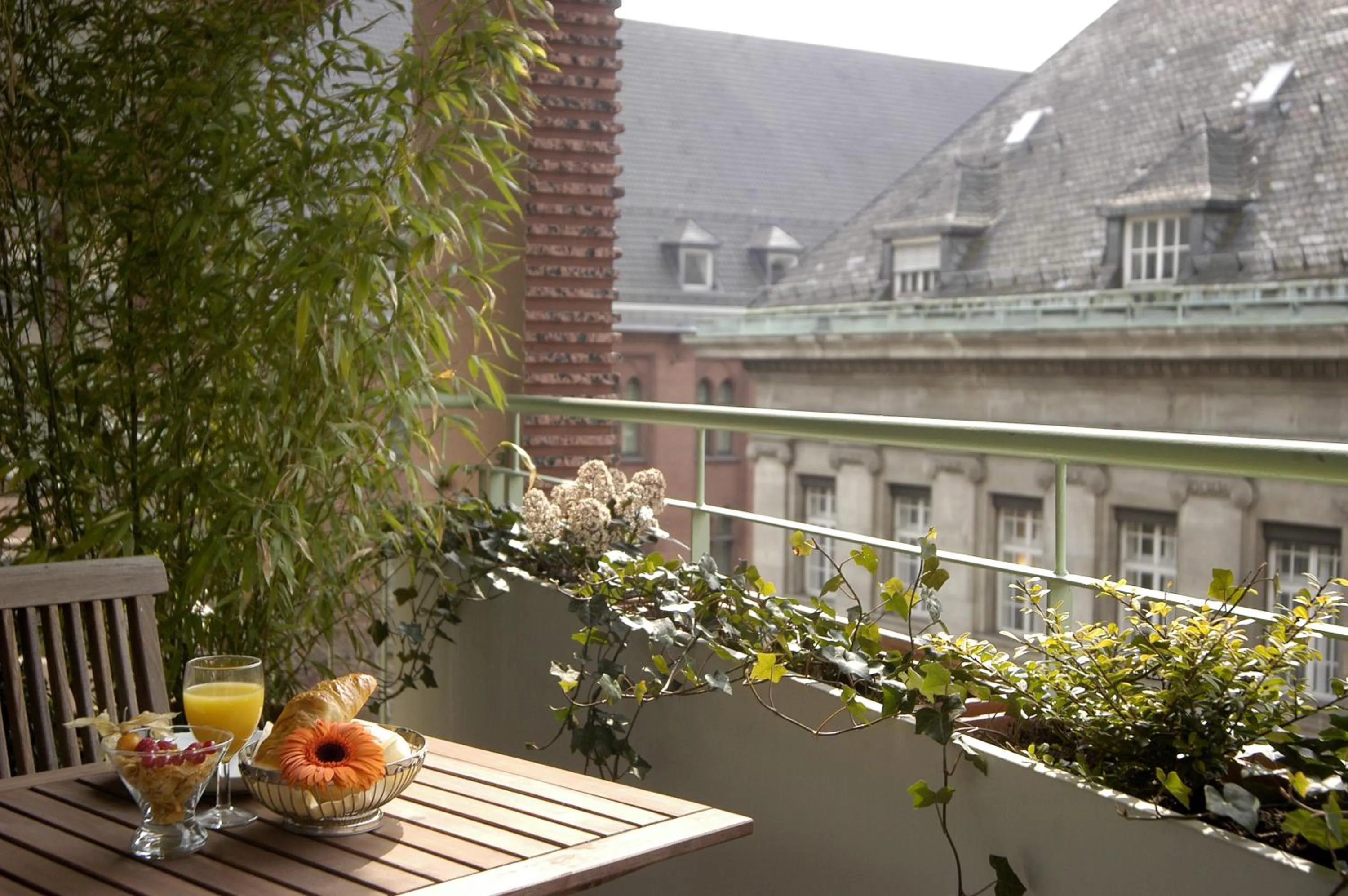 Balcony/Terrace in Residenz am Dom Boardinghouse Apartments
