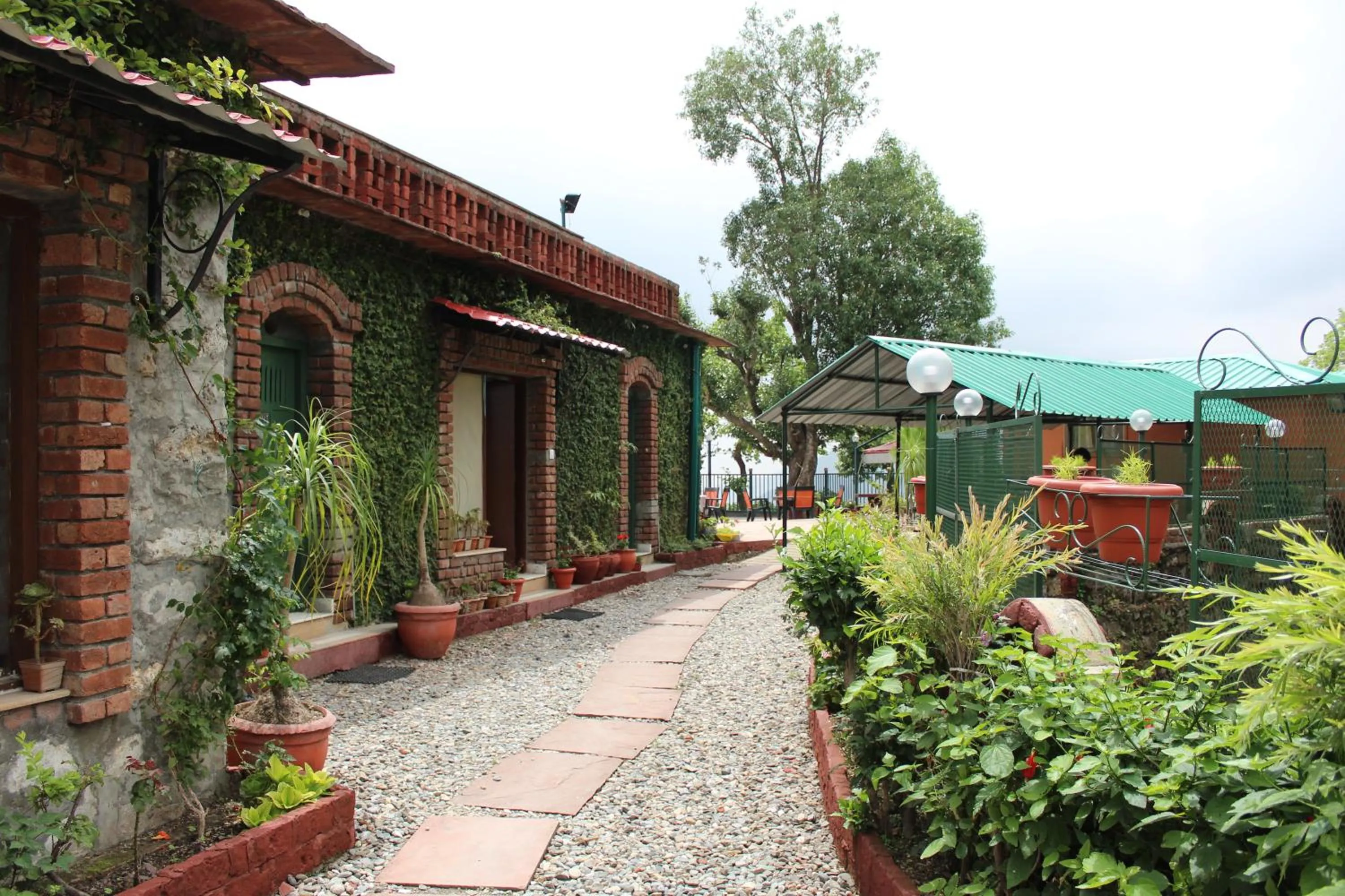 Balcony/Terrace in Jharipani Castle