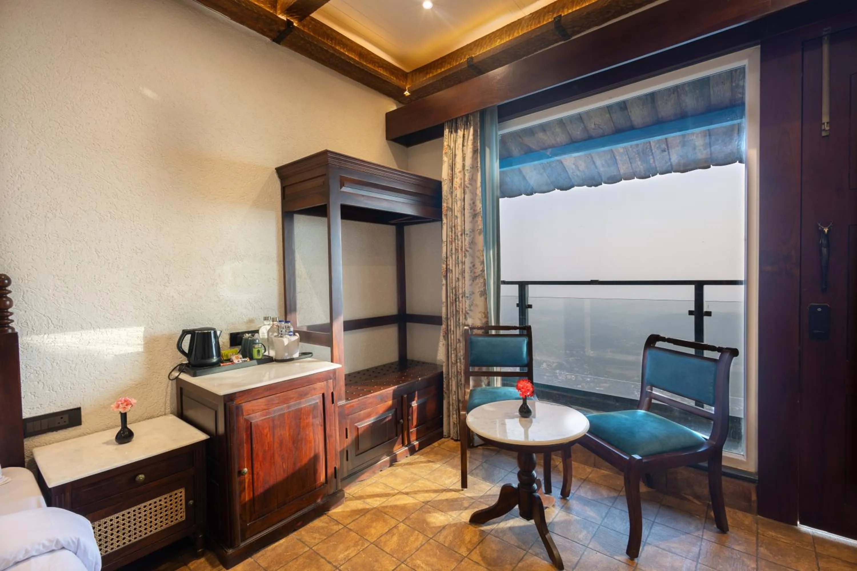 View (from property/room) in Jharipani Castle