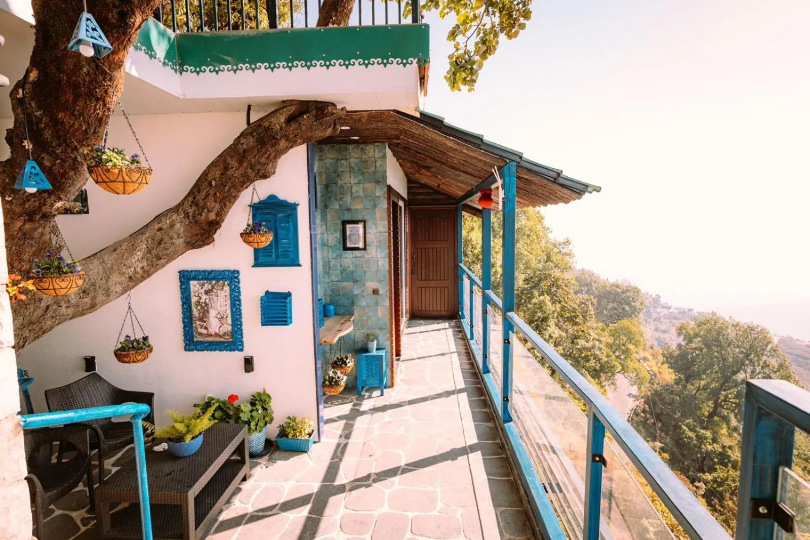 Balcony/Terrace in Jharipani Castle