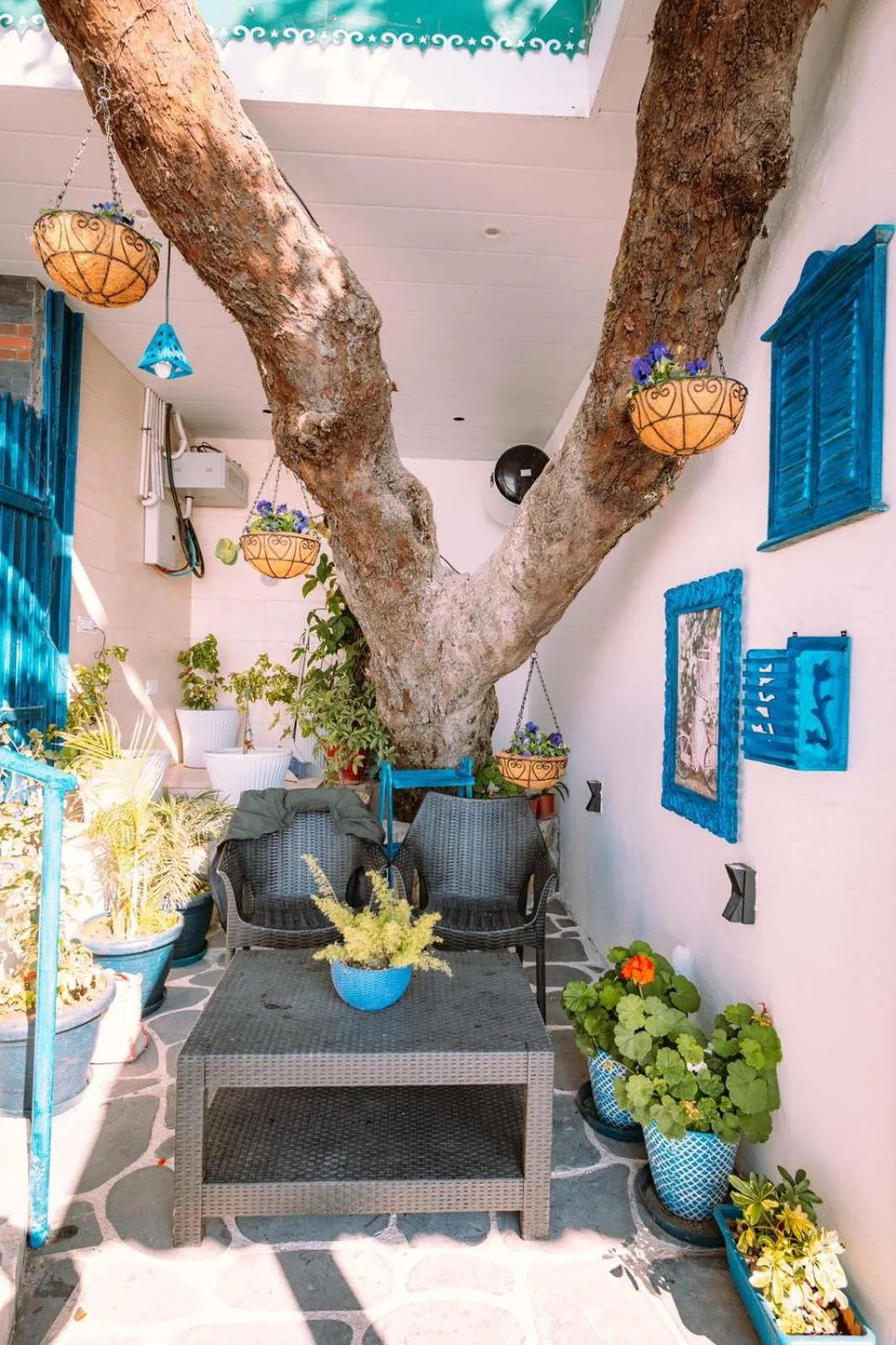 Patio in Jharipani Castle