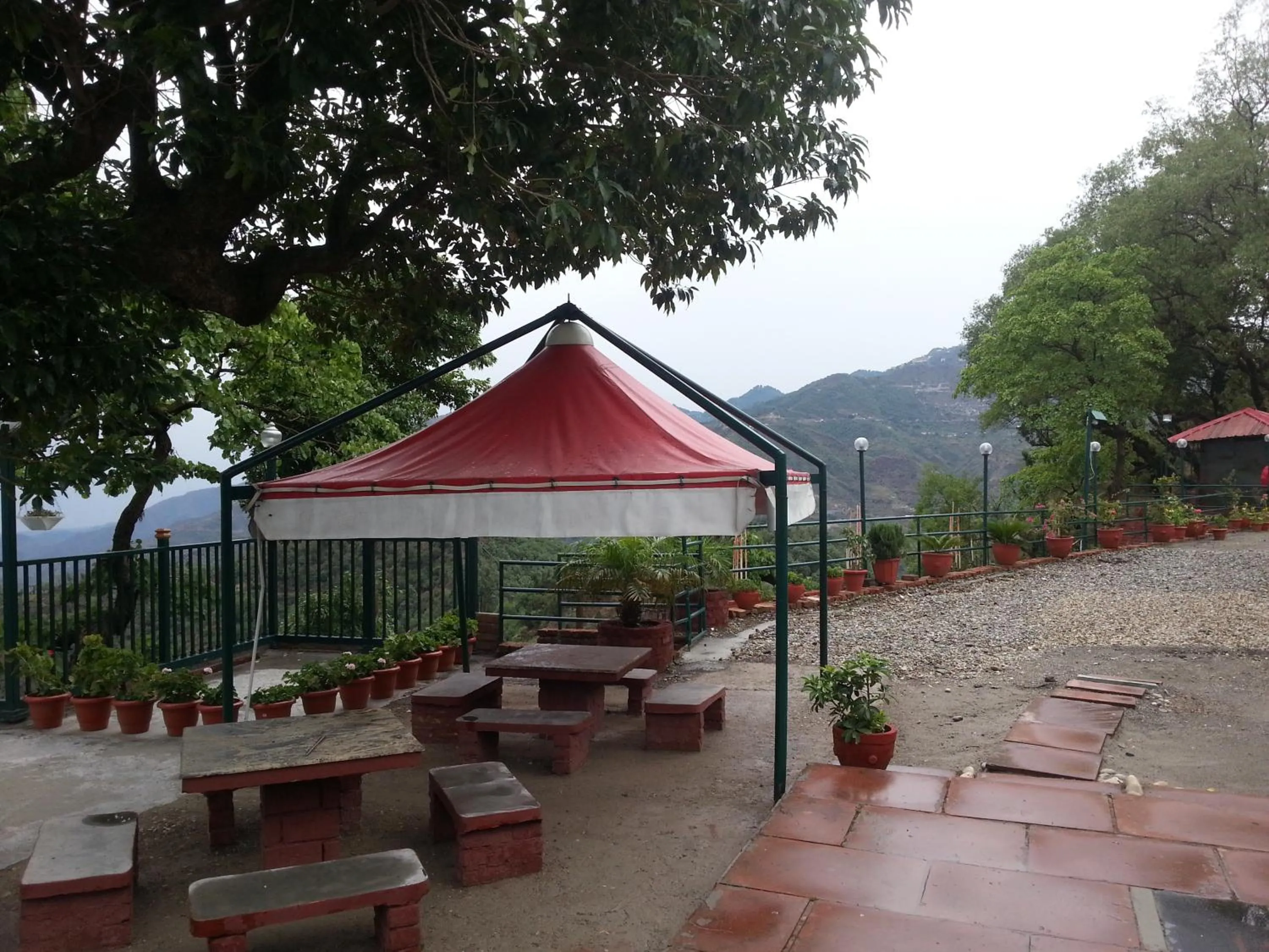 Balcony/Terrace in Jharipani Castle