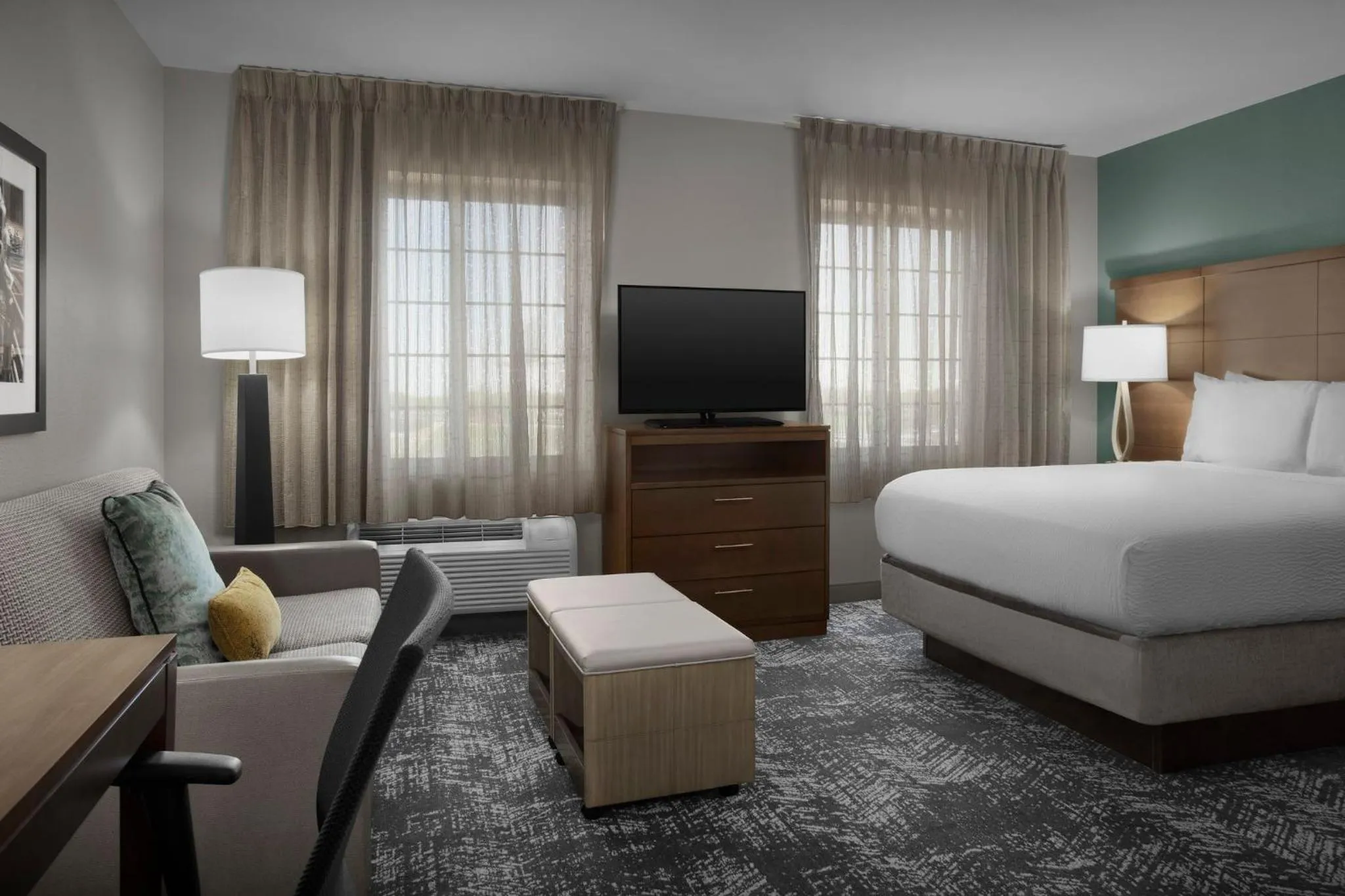 Photo of the whole room, Bed in Staybridge Suites West Fort Worth by IHG