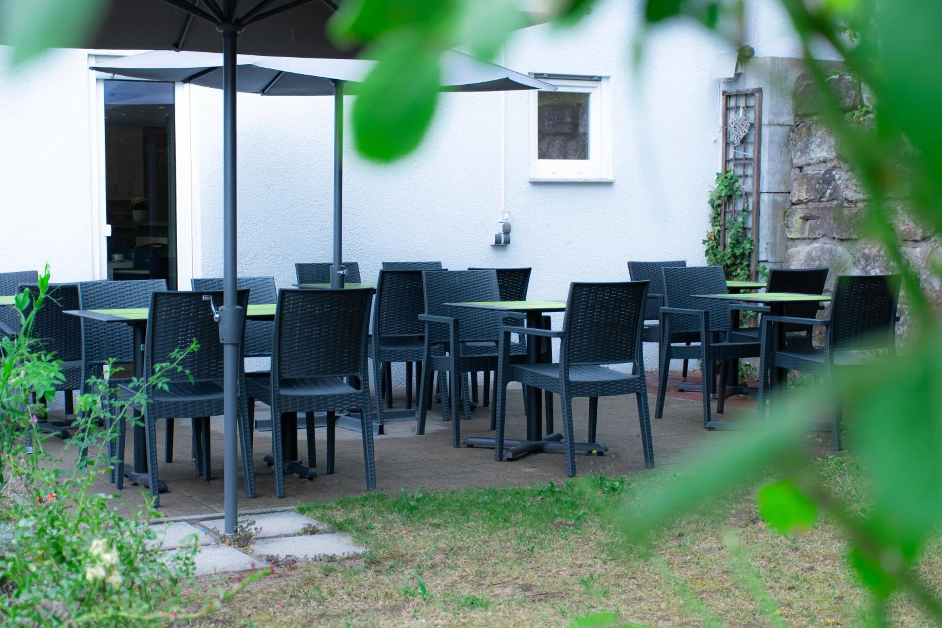Balcony/Terrace in Taste Smart Hotel Backnang