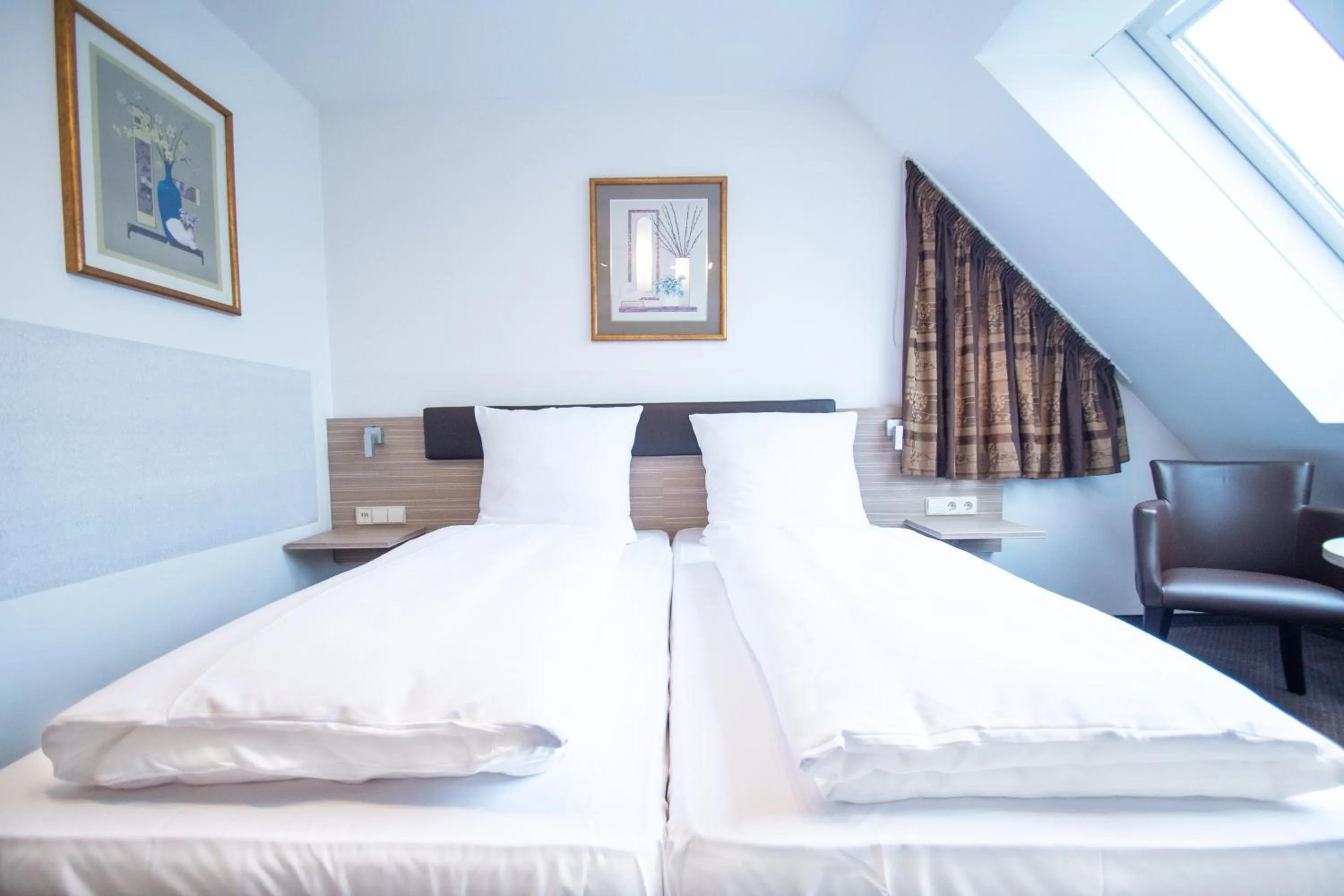 Bed in Taste Smart Hotel Backnang