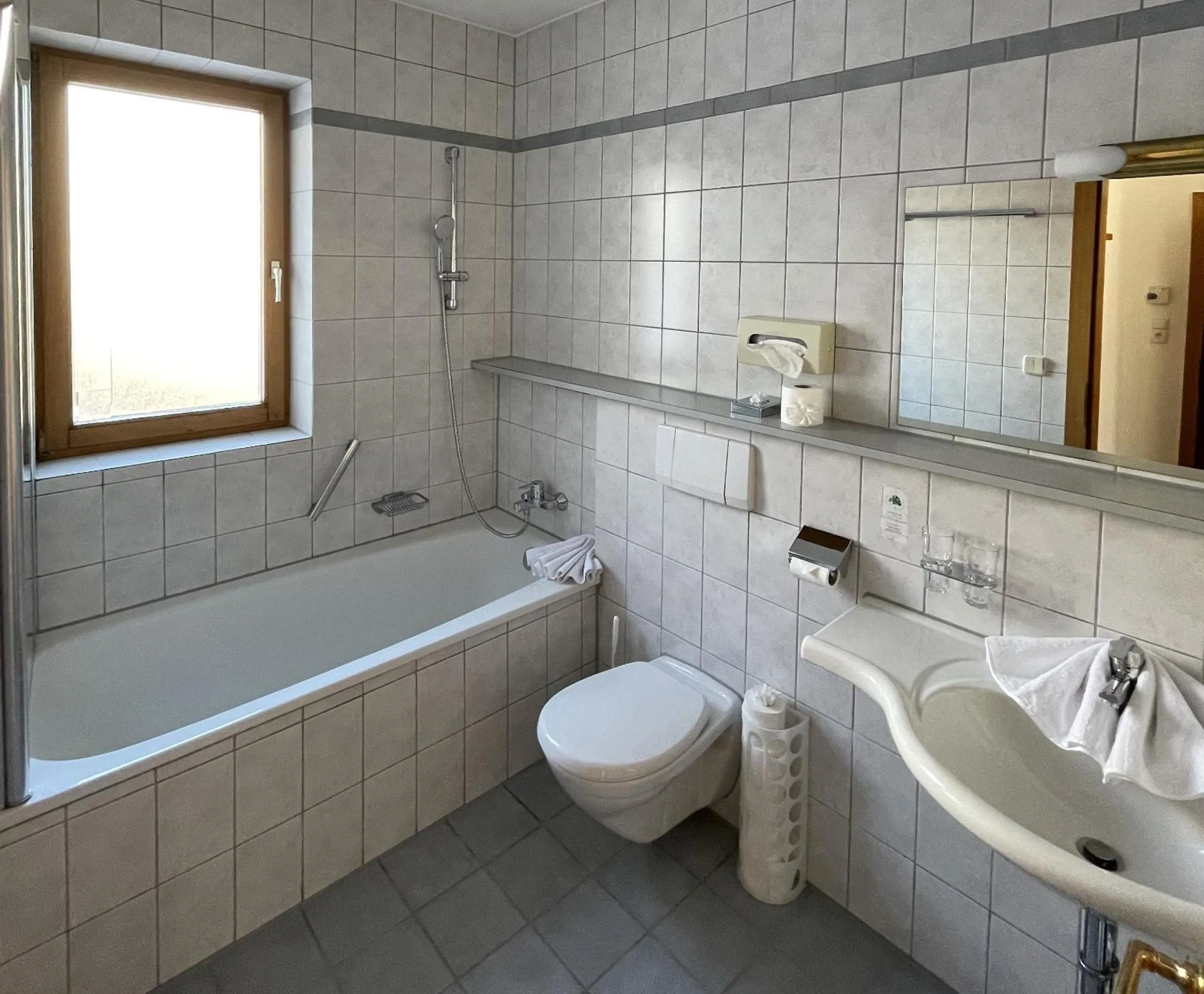 Bathroom in Hotel Alpina nature-wellness