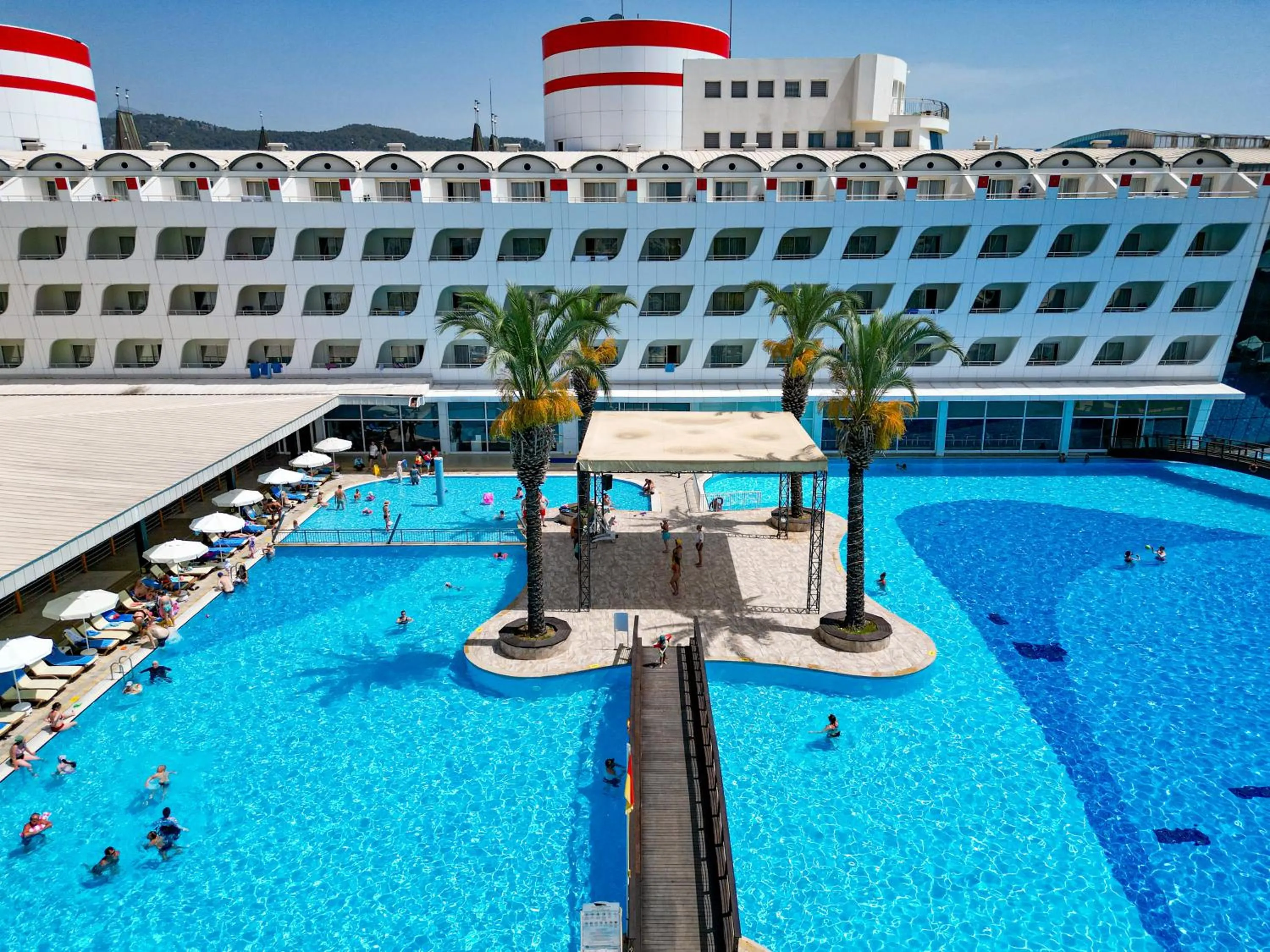 Pool view in Transatlantik Hotel & Spa - Ultra All Inclusive