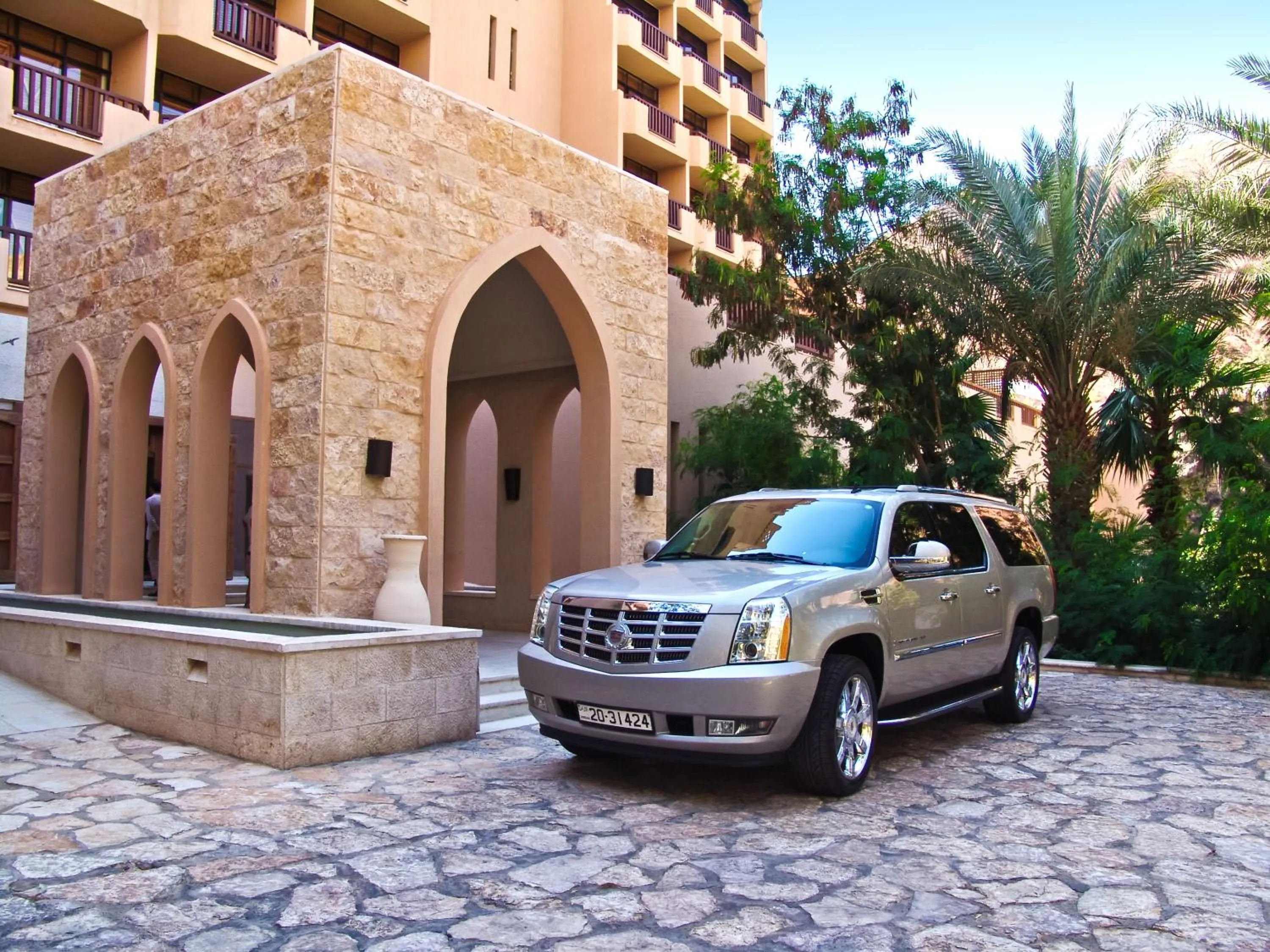 Facade/entrance in Ma'in Hot Springs