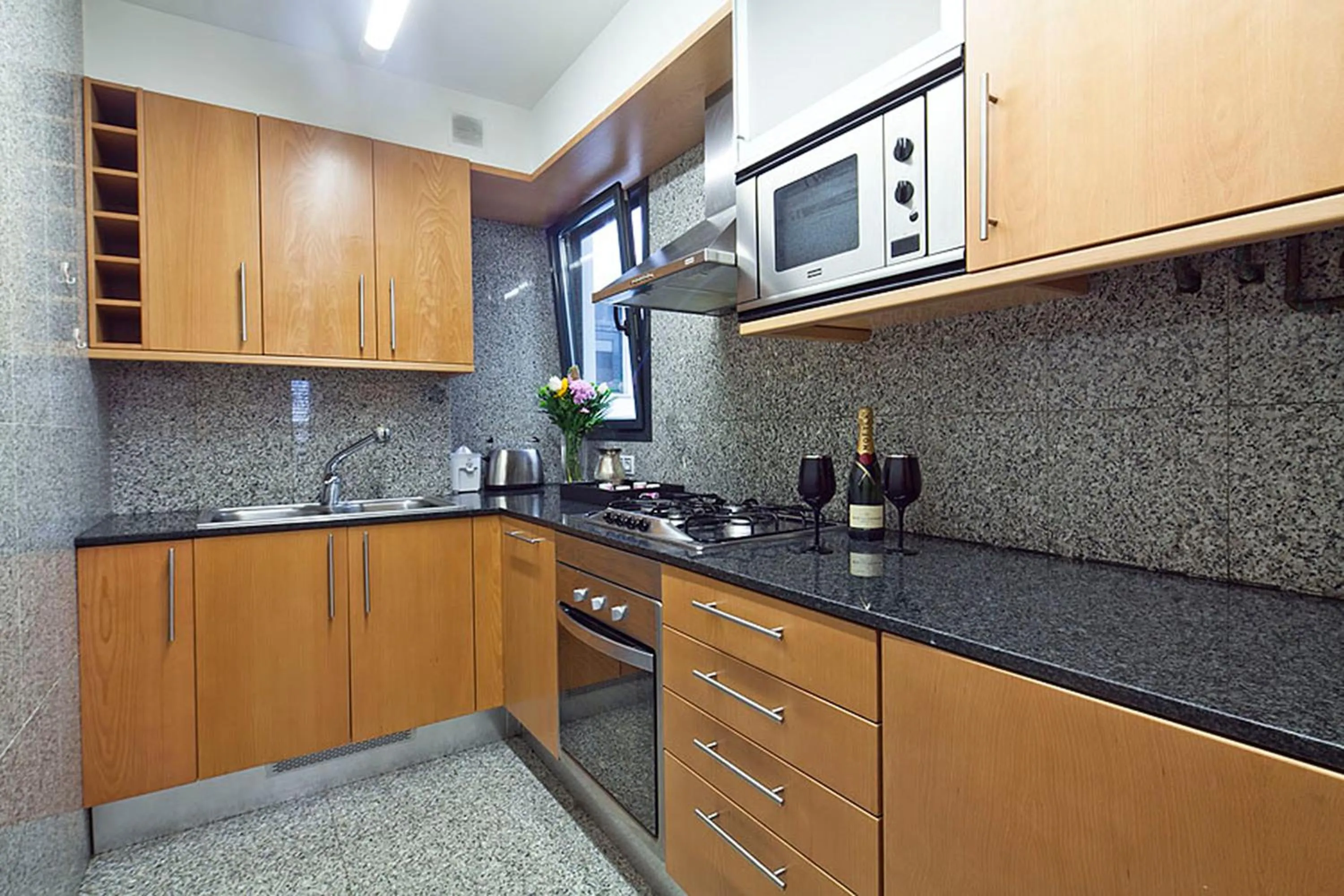 Kitchen or kitchenette in Apartment Barcelona Rentals - Sarria Apartments Near Center