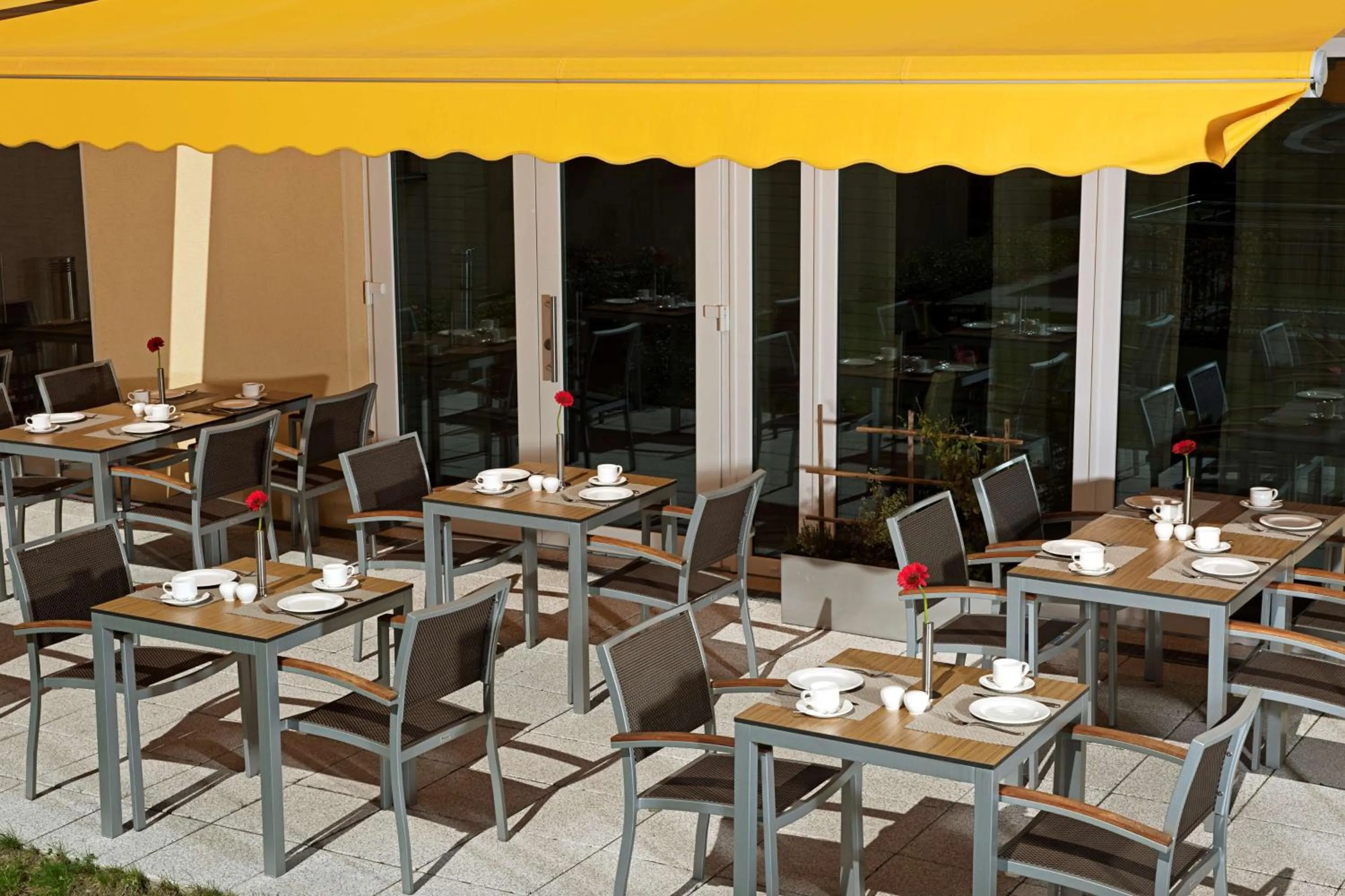 Patio in NH Berlin Potsdamer Platz