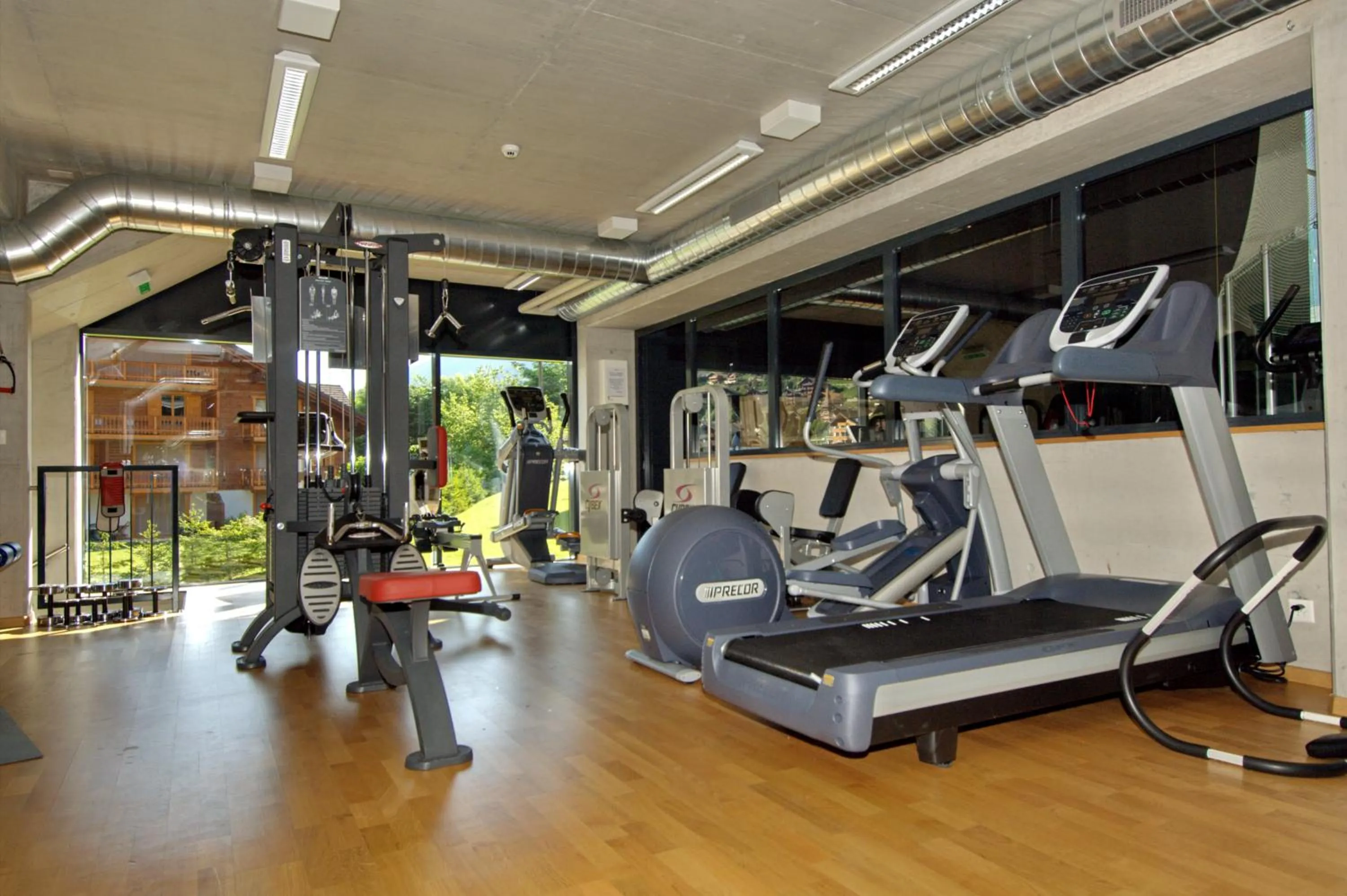 Fitness centre/facilities in Palladium de Champéry