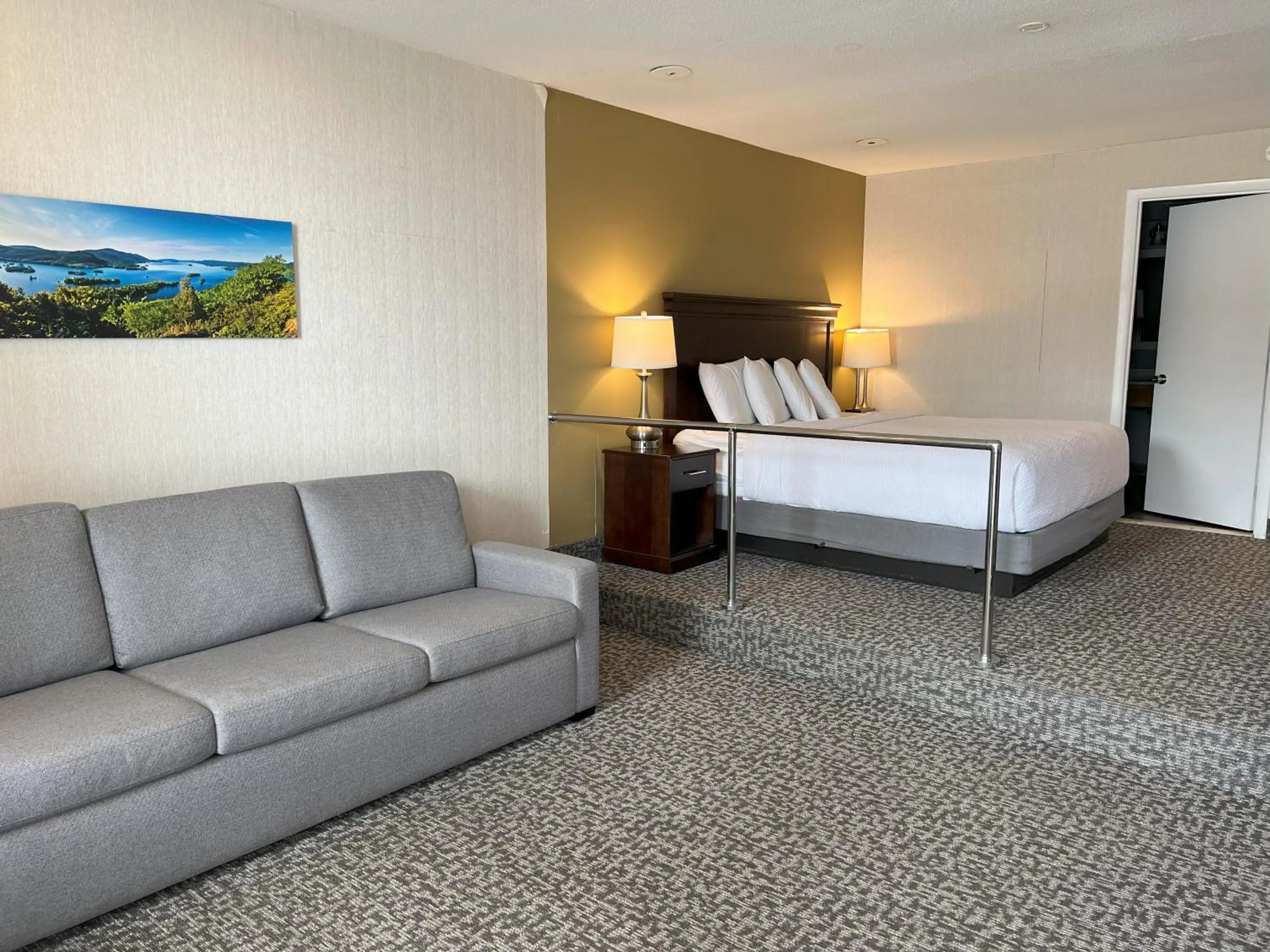 Seating area in Georgian Lakeside Resort