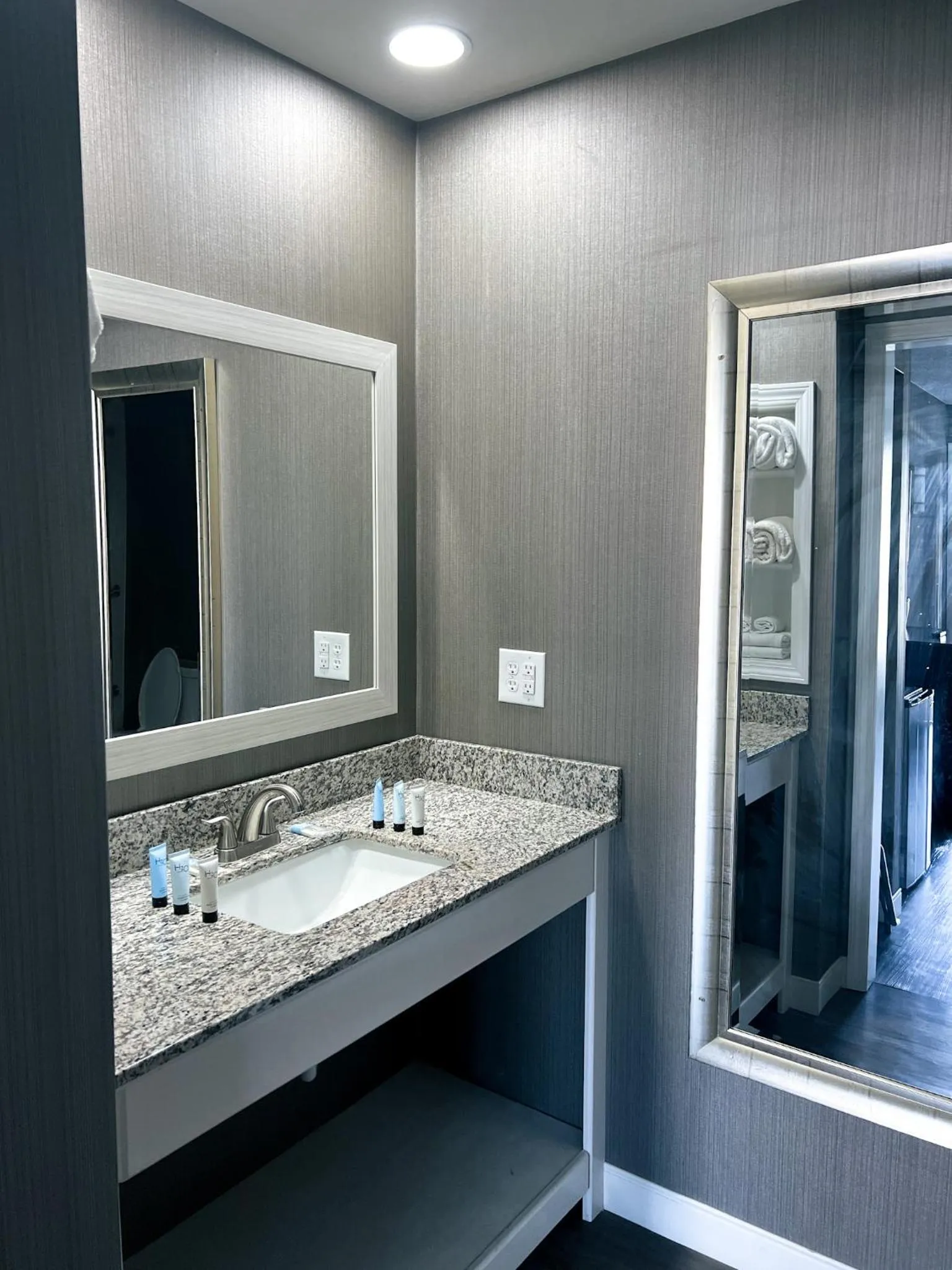 Bathroom in Georgian Lakeside Resort