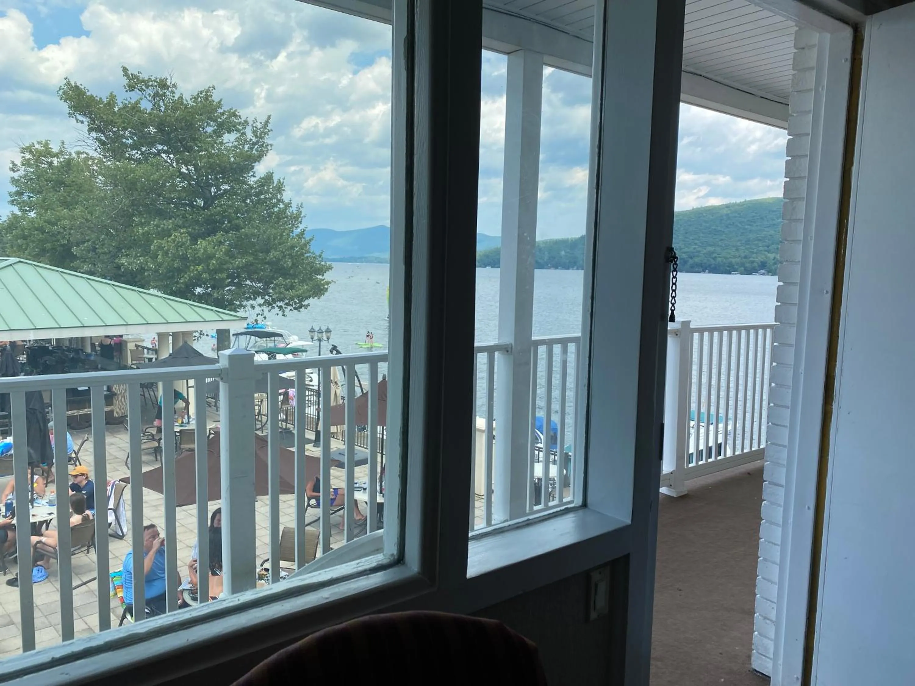 Lake view in Georgian Lakeside Resort