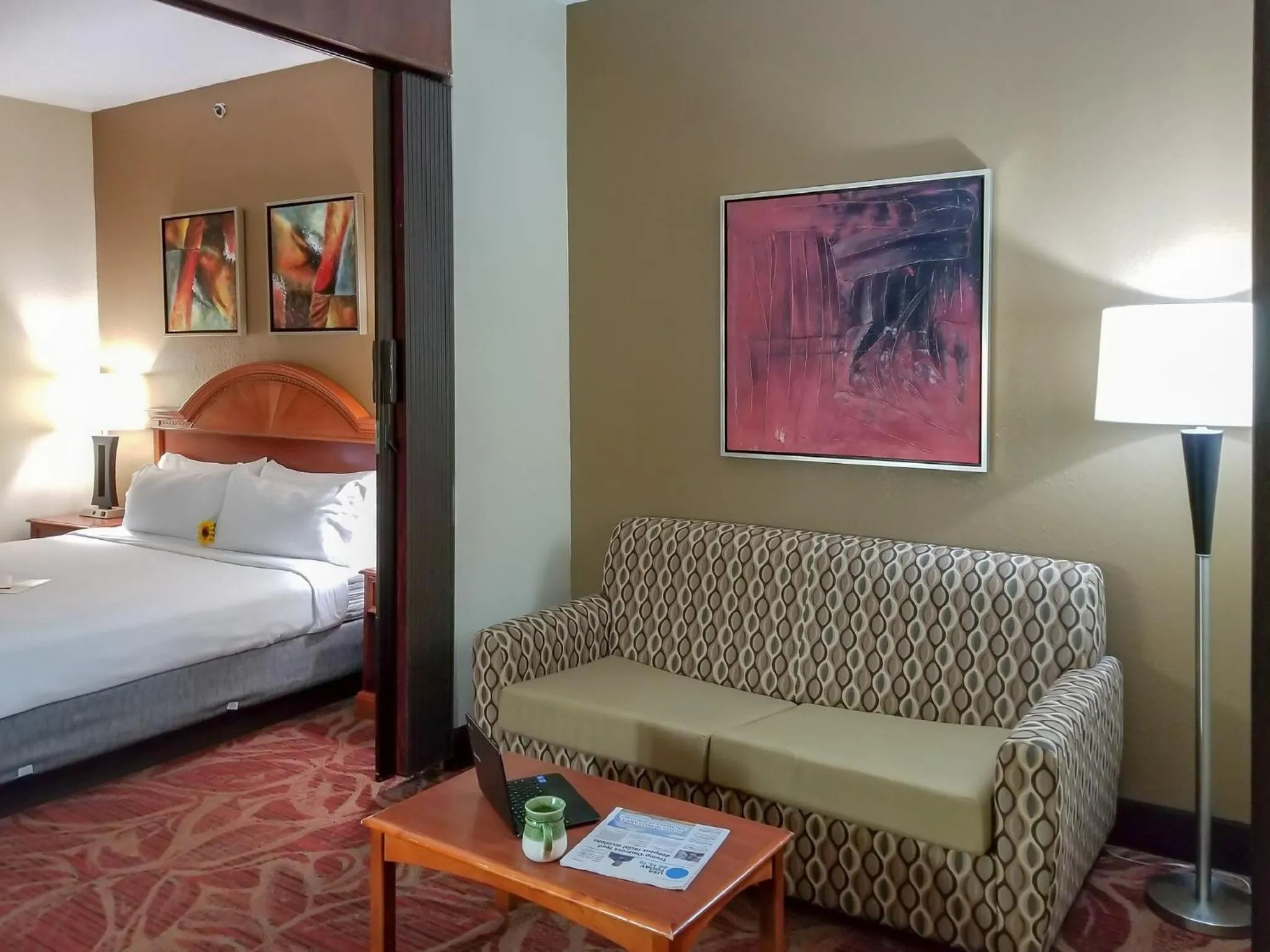 Photo of the whole room, Bed in Holiday Inn Express Hotel & Suites Orange City - Deltona by IHG