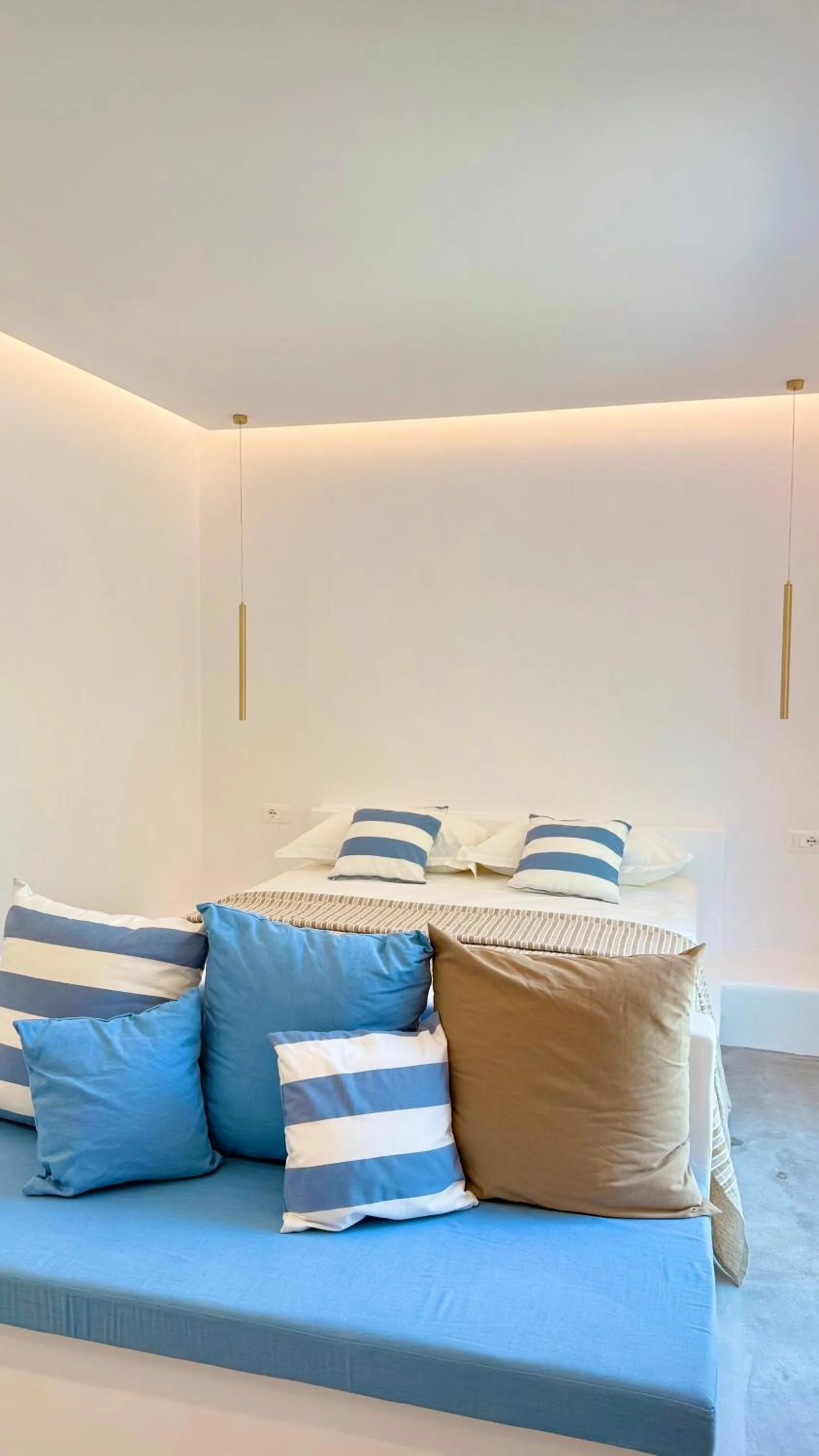 Bed in Rida Village Ksamil Island