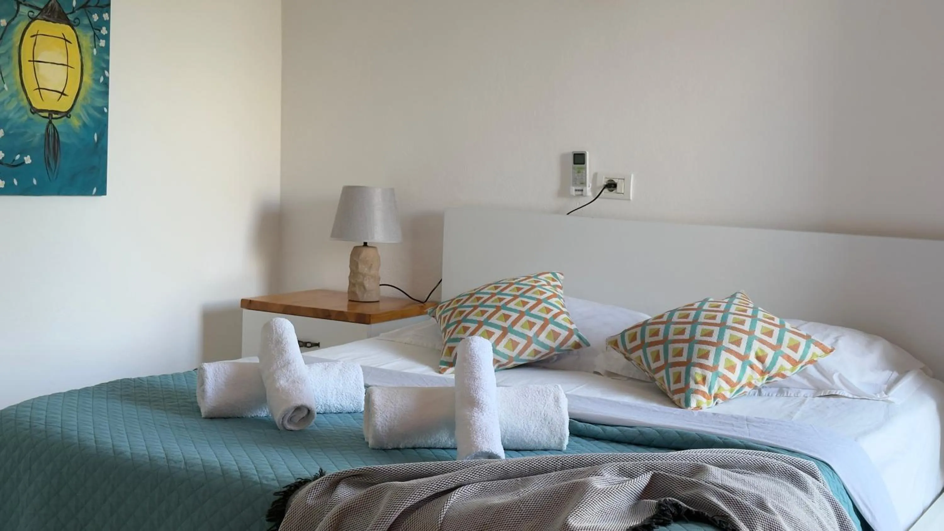 Bed in Rida Village Ksamil Island