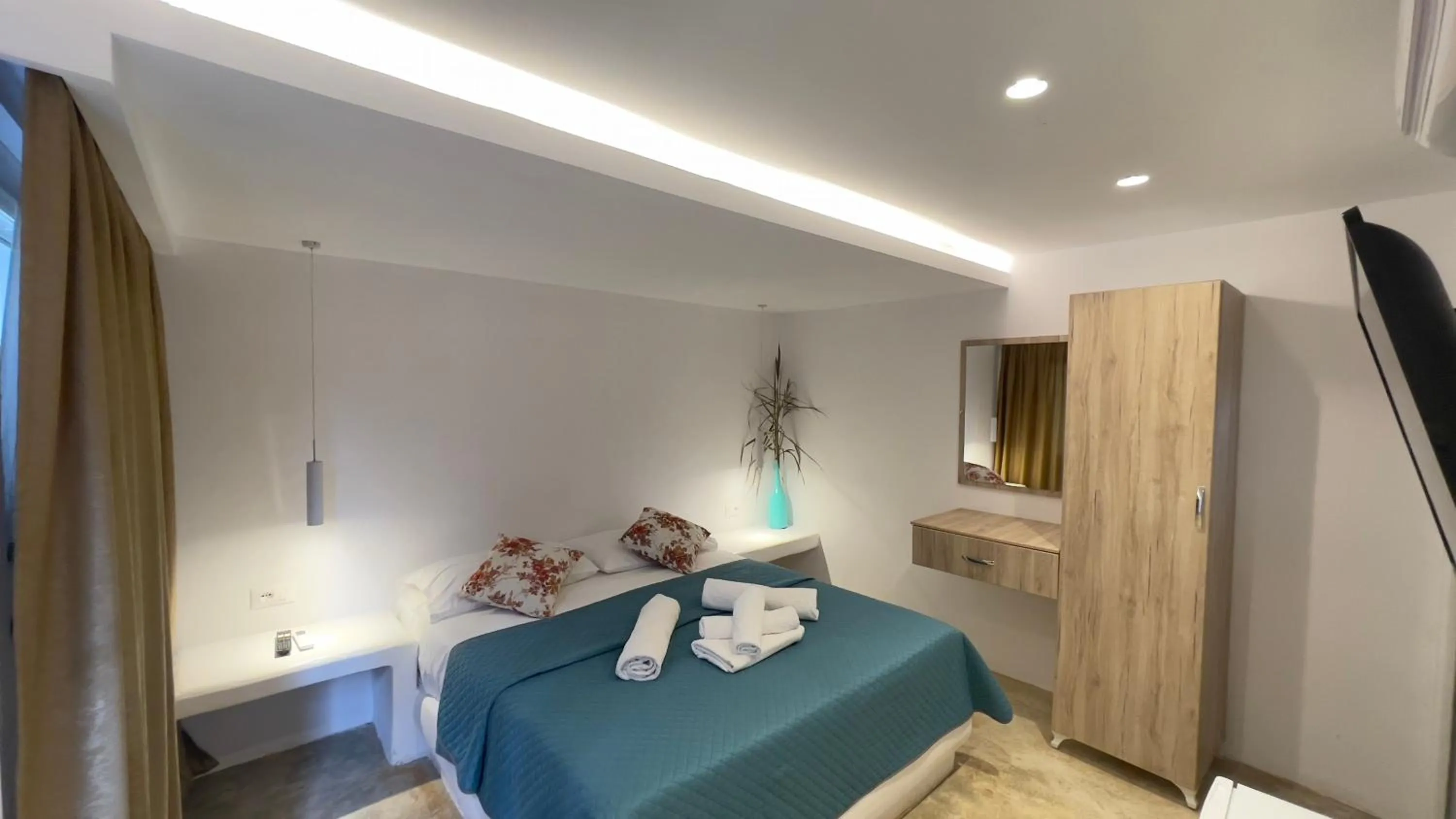 Bedroom, Bed in Rida Village Ksamil Island