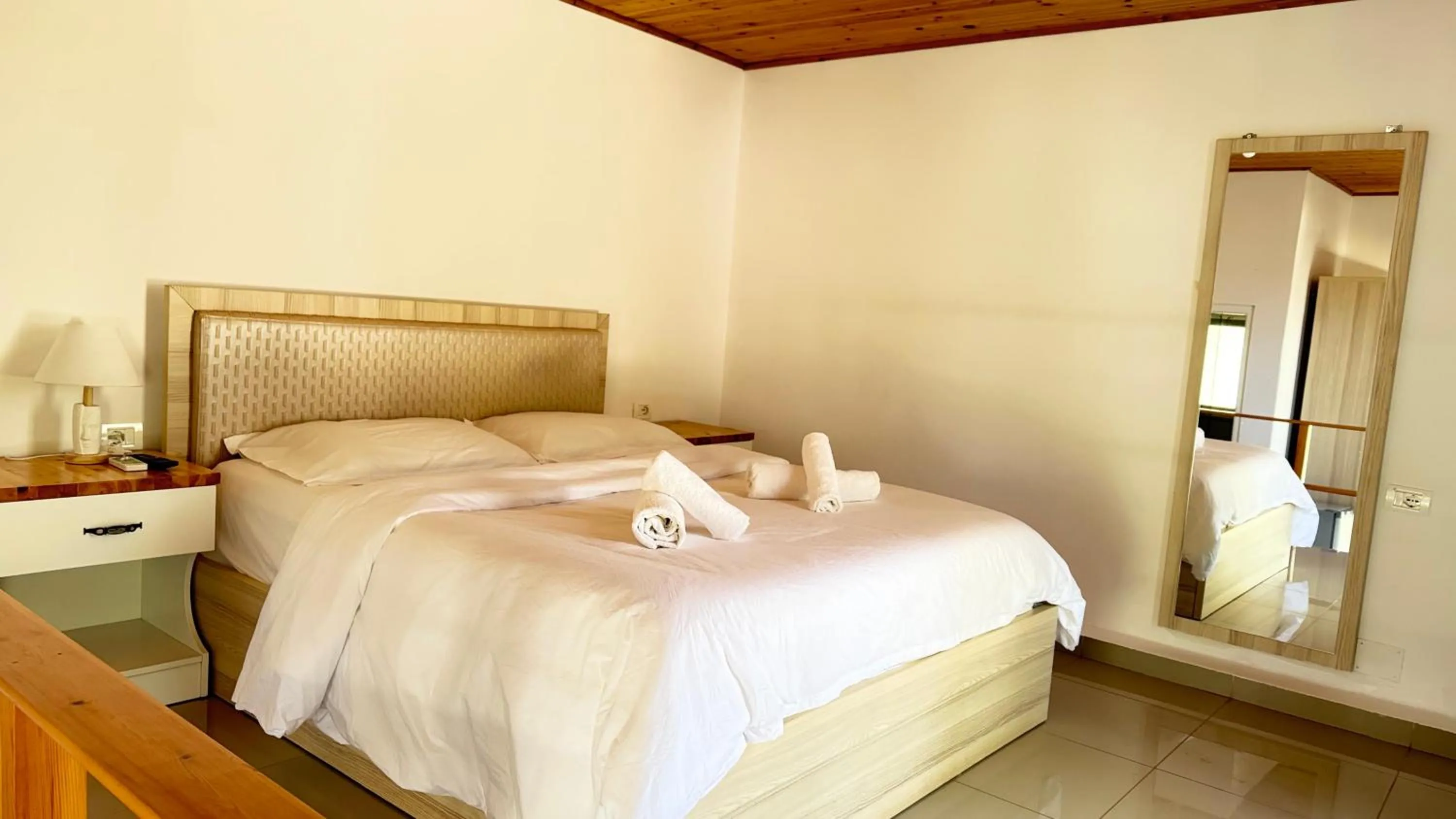 Bed in Rida Village Ksamil Island