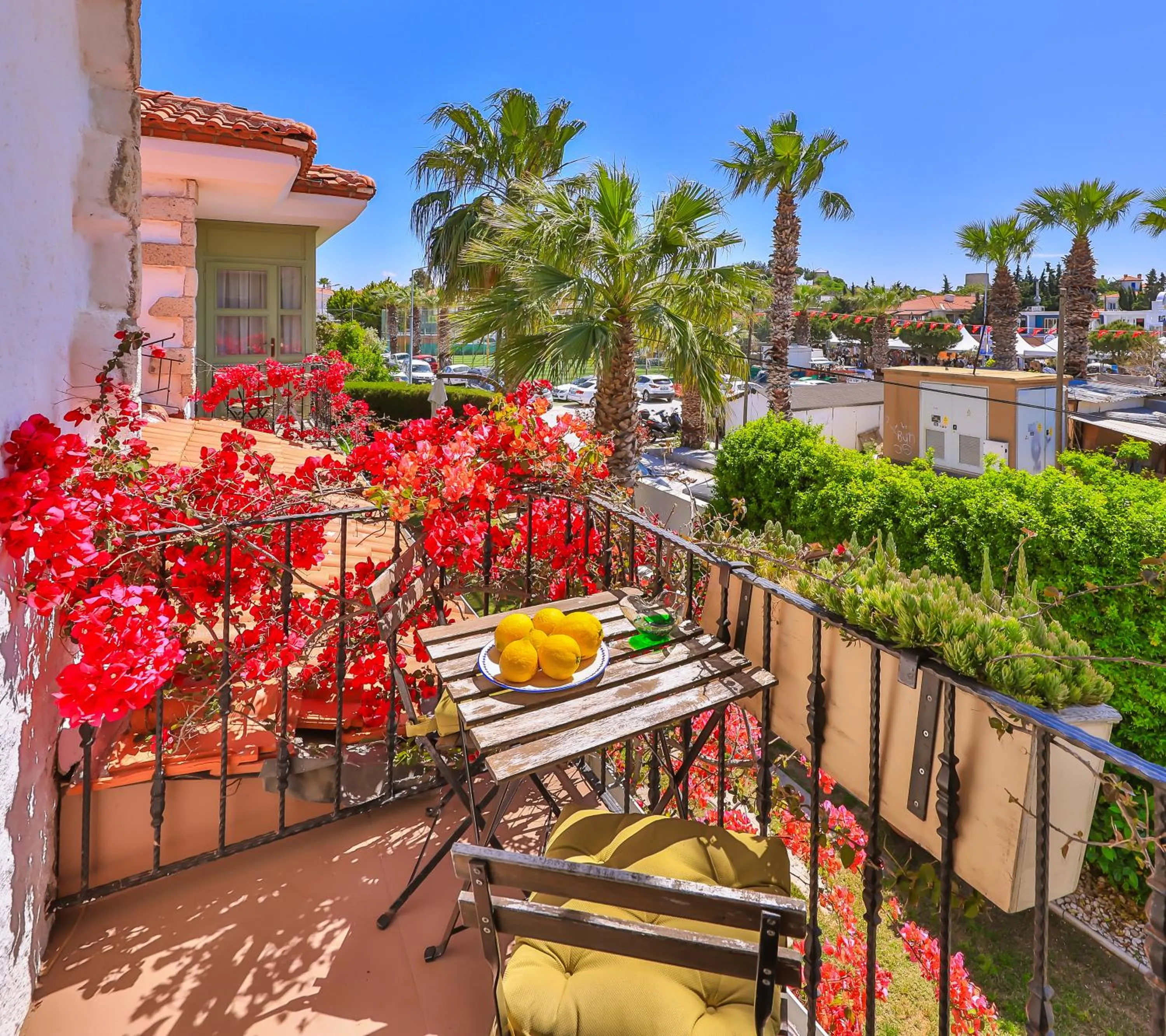 Balcony/Terrace in Palas Alaçatı - Adult Only