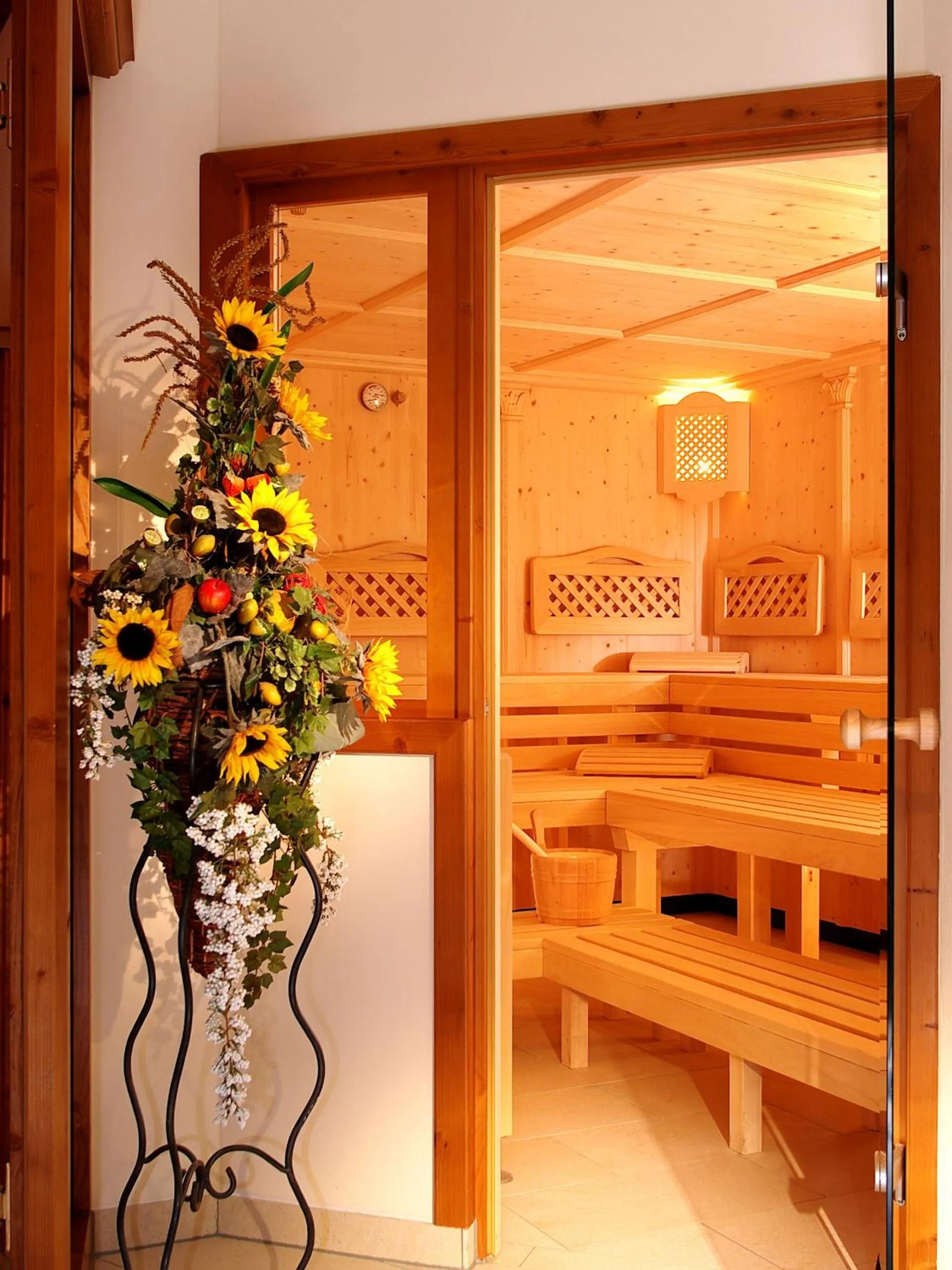 Sauna in Hotel Alpenhof Kristall