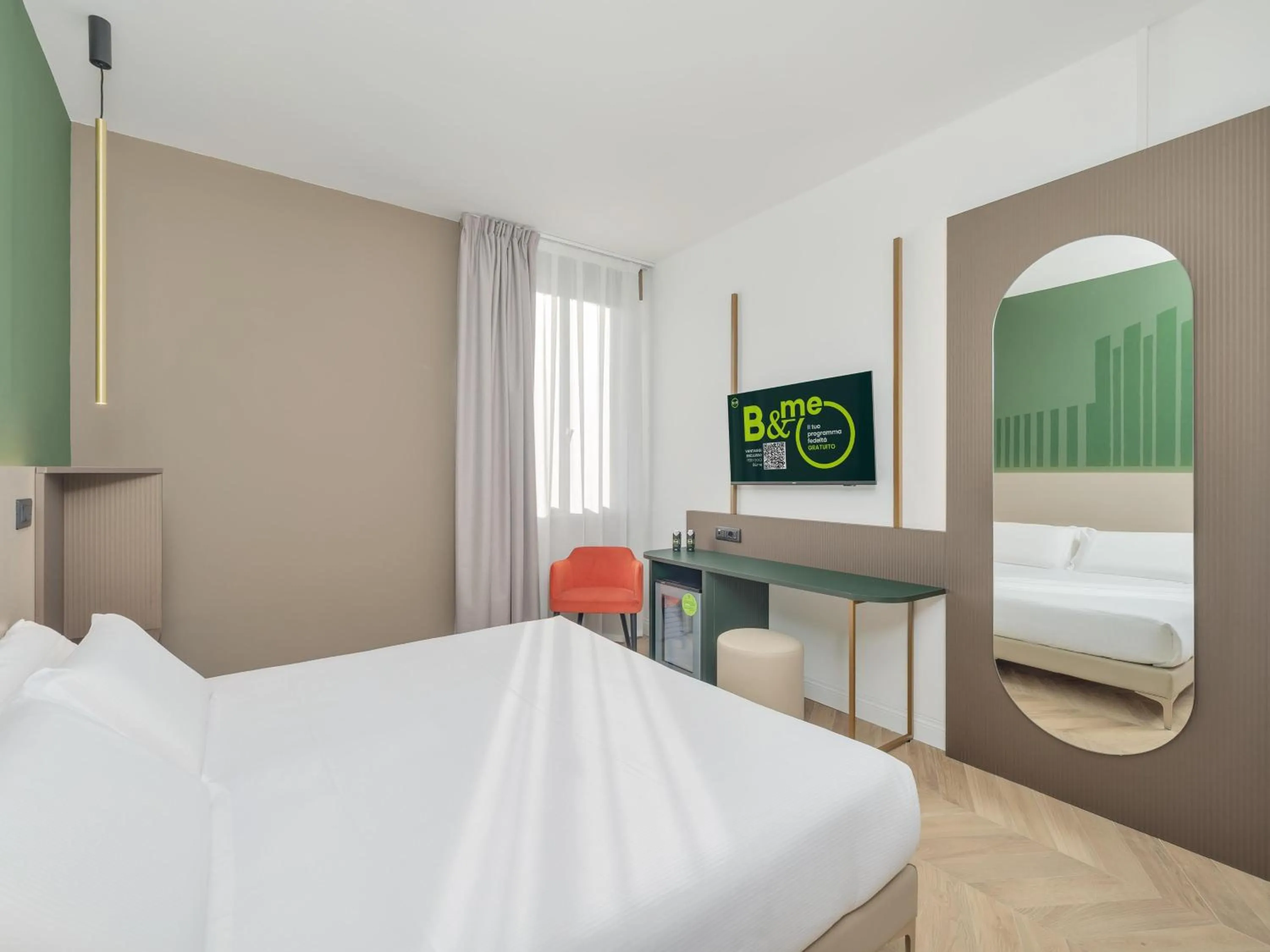 Photo of the whole room, Bed in B&B HOTEL Calenzano First