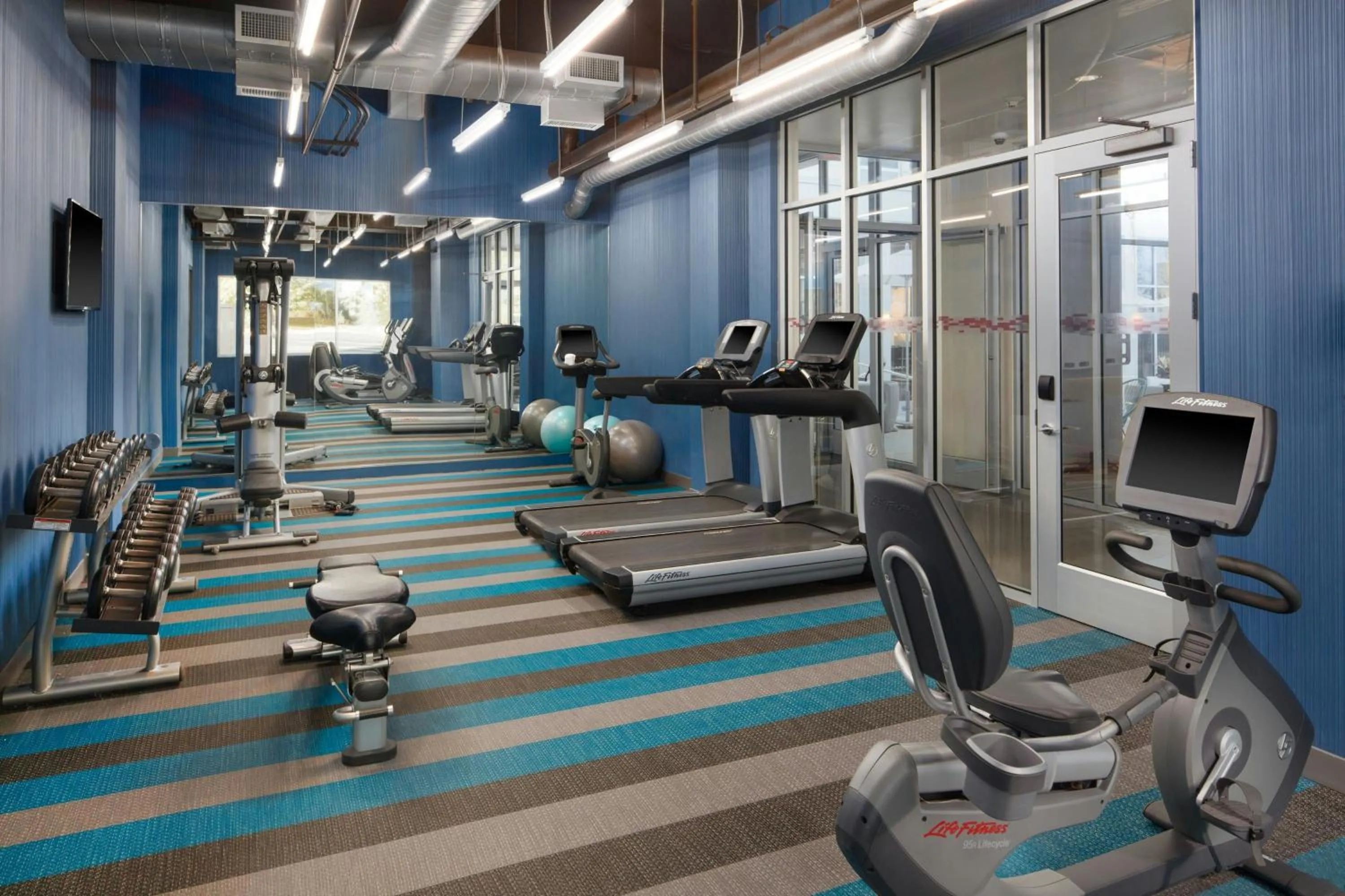 Fitness centre/facilities in Aloft BWI Baltimore Washington International Airport