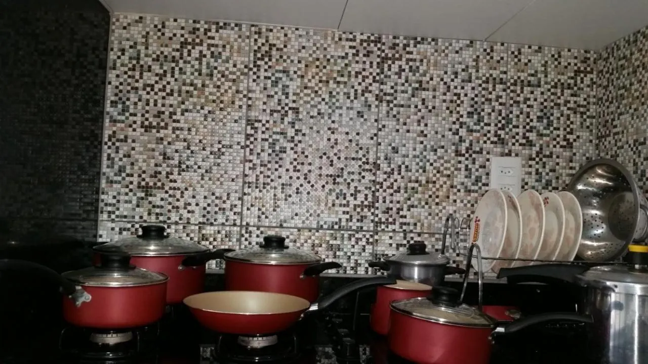 Kitchen or kitchenette in Mandakaru Residence Flats