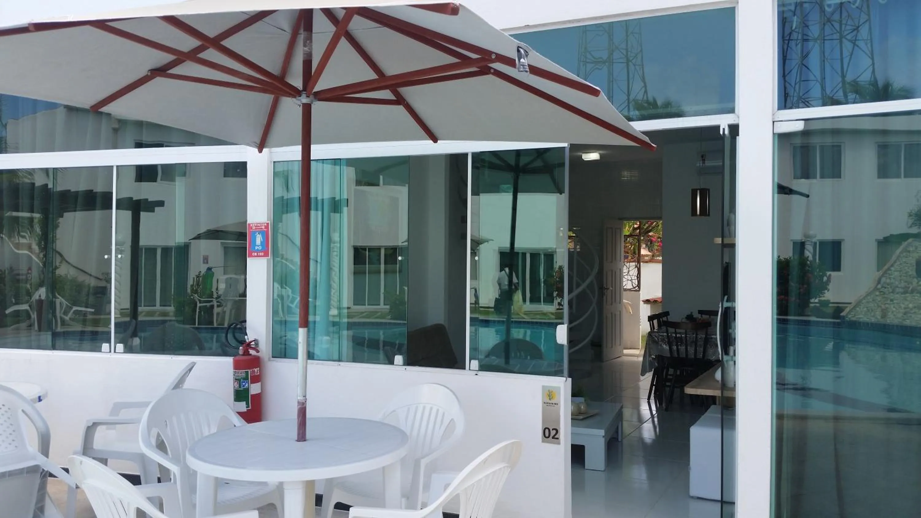 Balcony/Terrace in Mandakaru Residence Flats