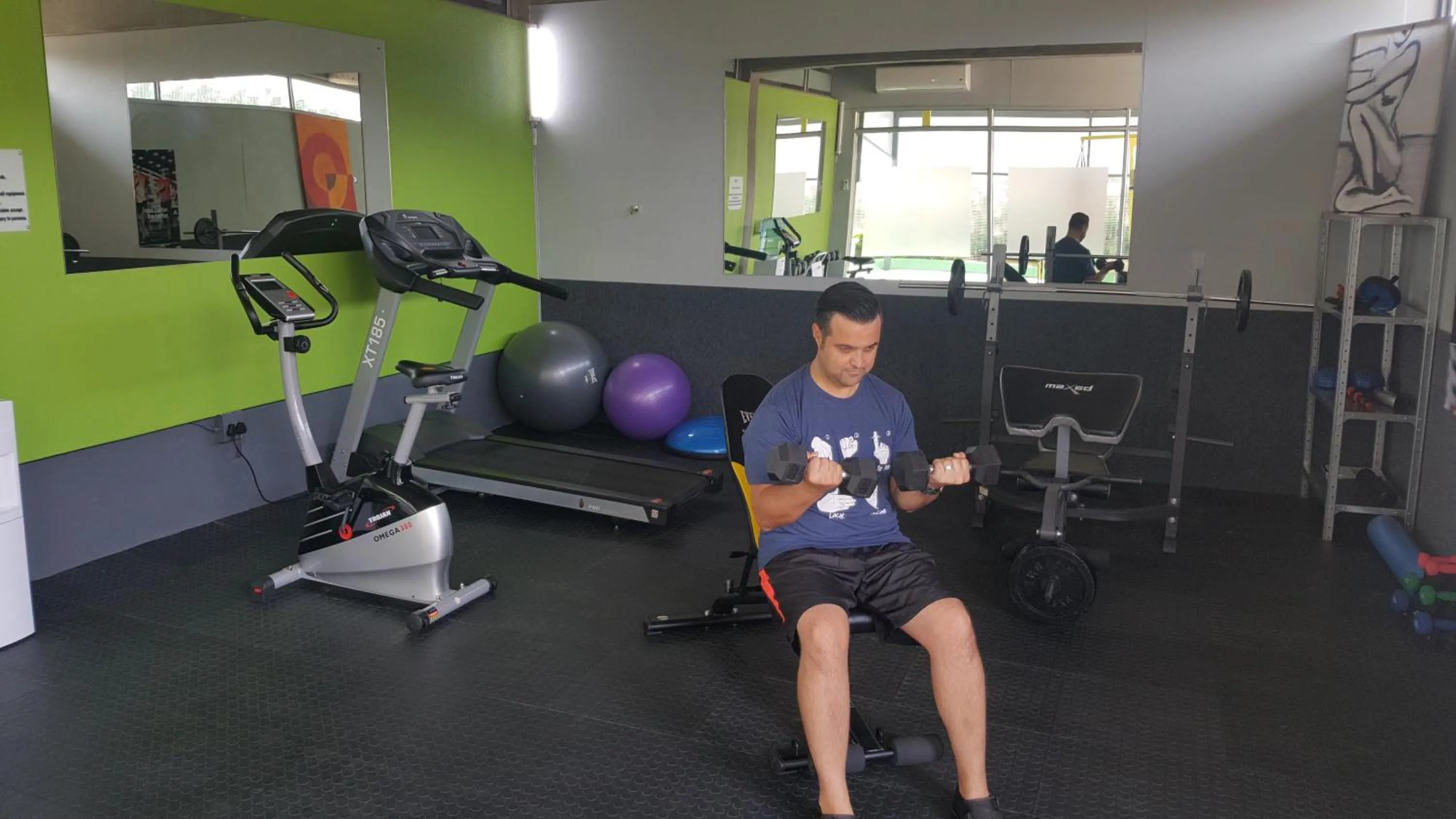 Fitness centre/facilities in Chill Pepper Boutique Hotel