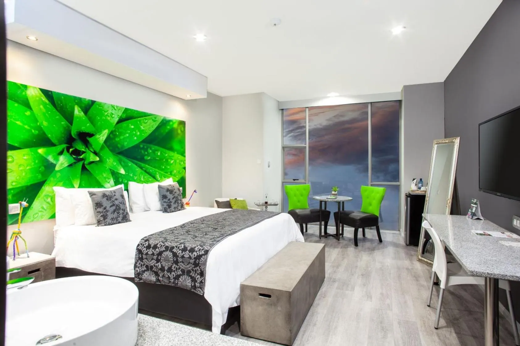 Bed in Chill Pepper Boutique Hotel