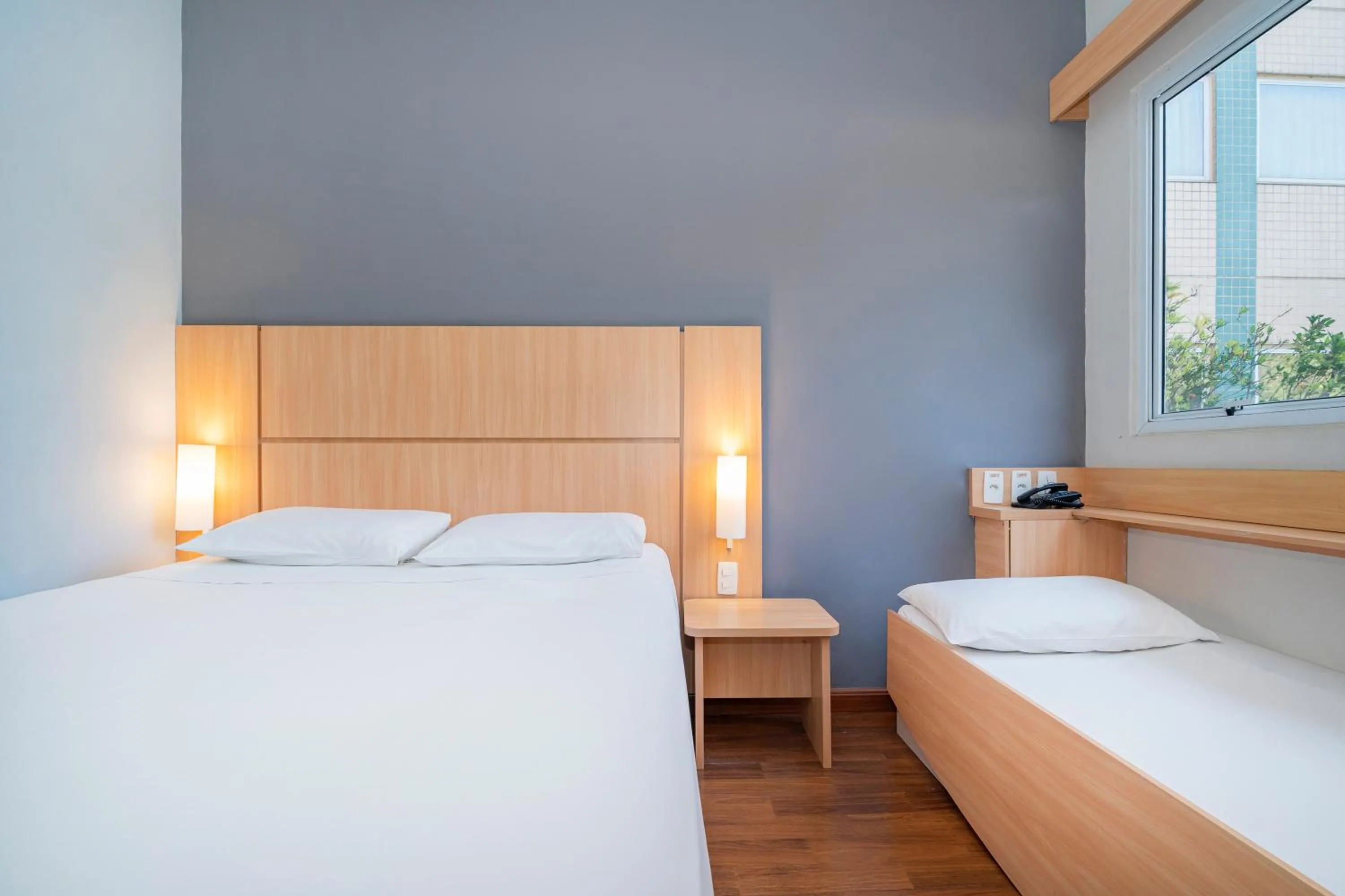 Bedroom, Bed in ibis Piracicaba