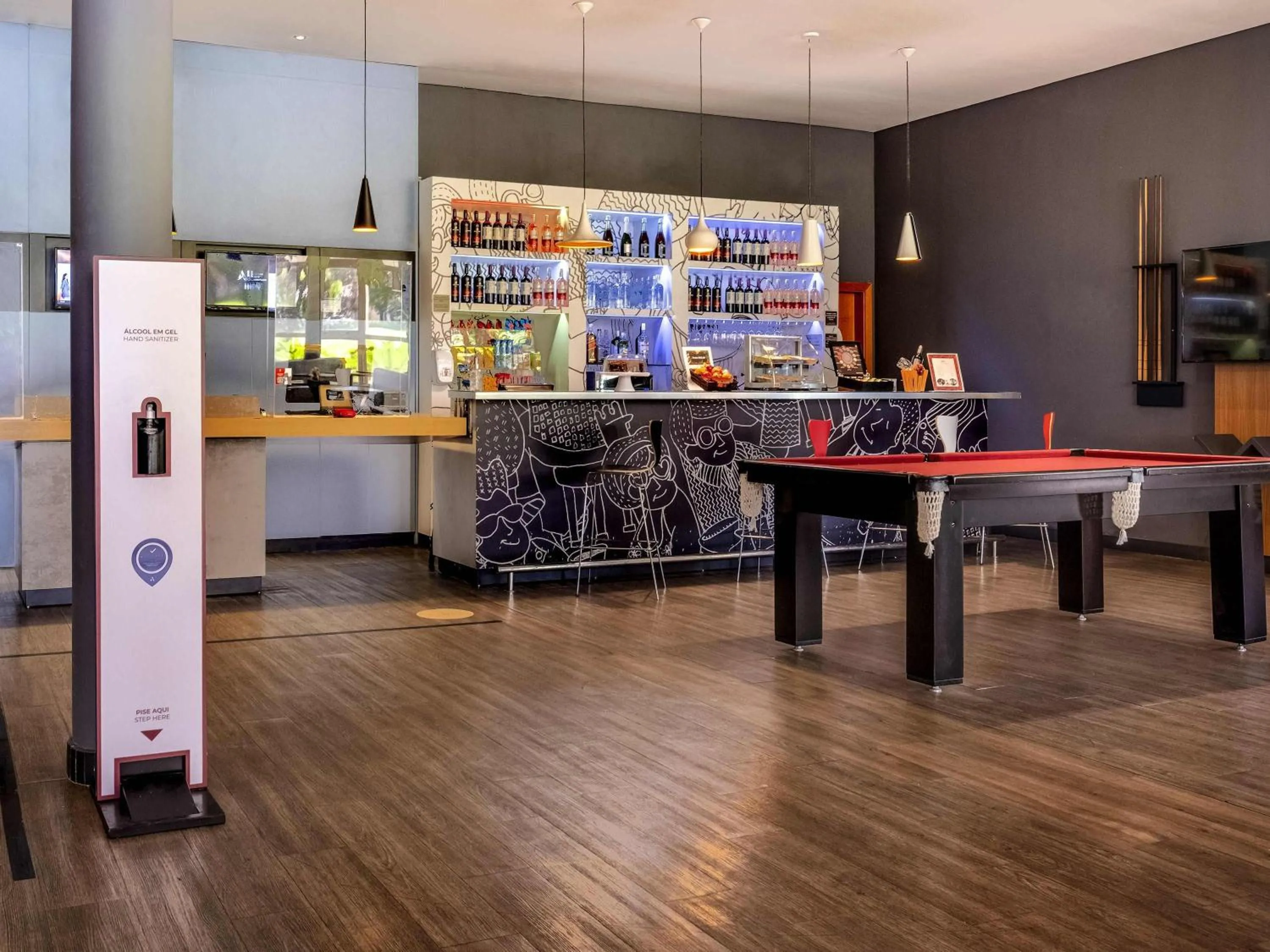 Lounge or bar in ibis Sao Jose do Rio Preto