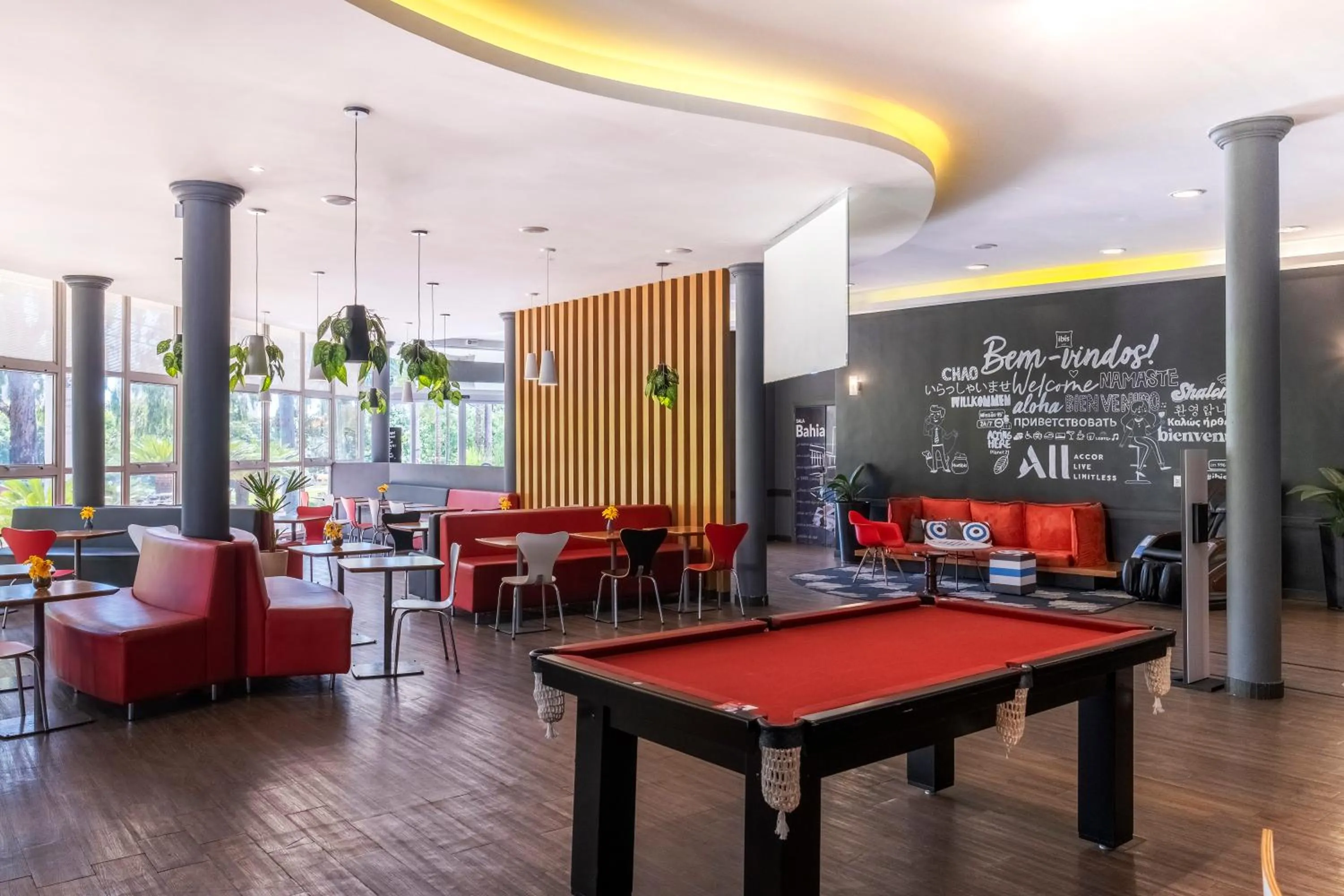 Seating area in ibis Sao Jose do Rio Preto