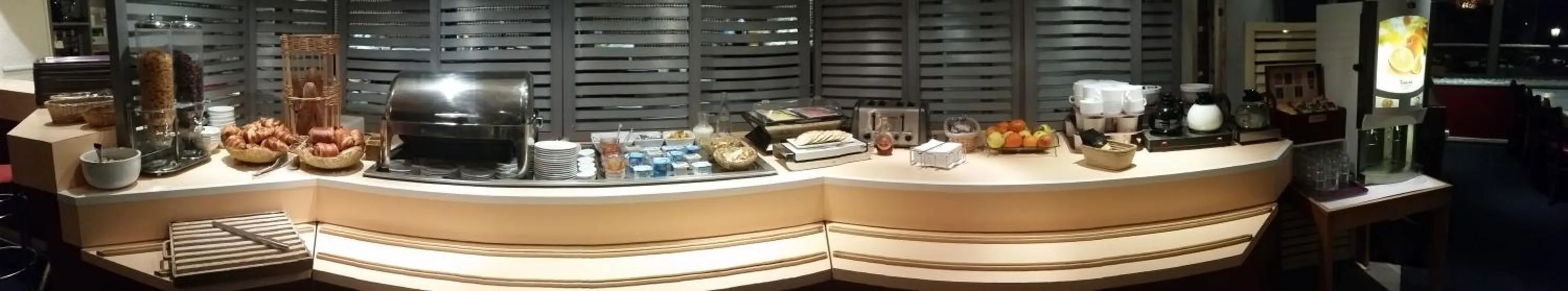 Buffet breakfast in Hotel Inn Design Moutiers