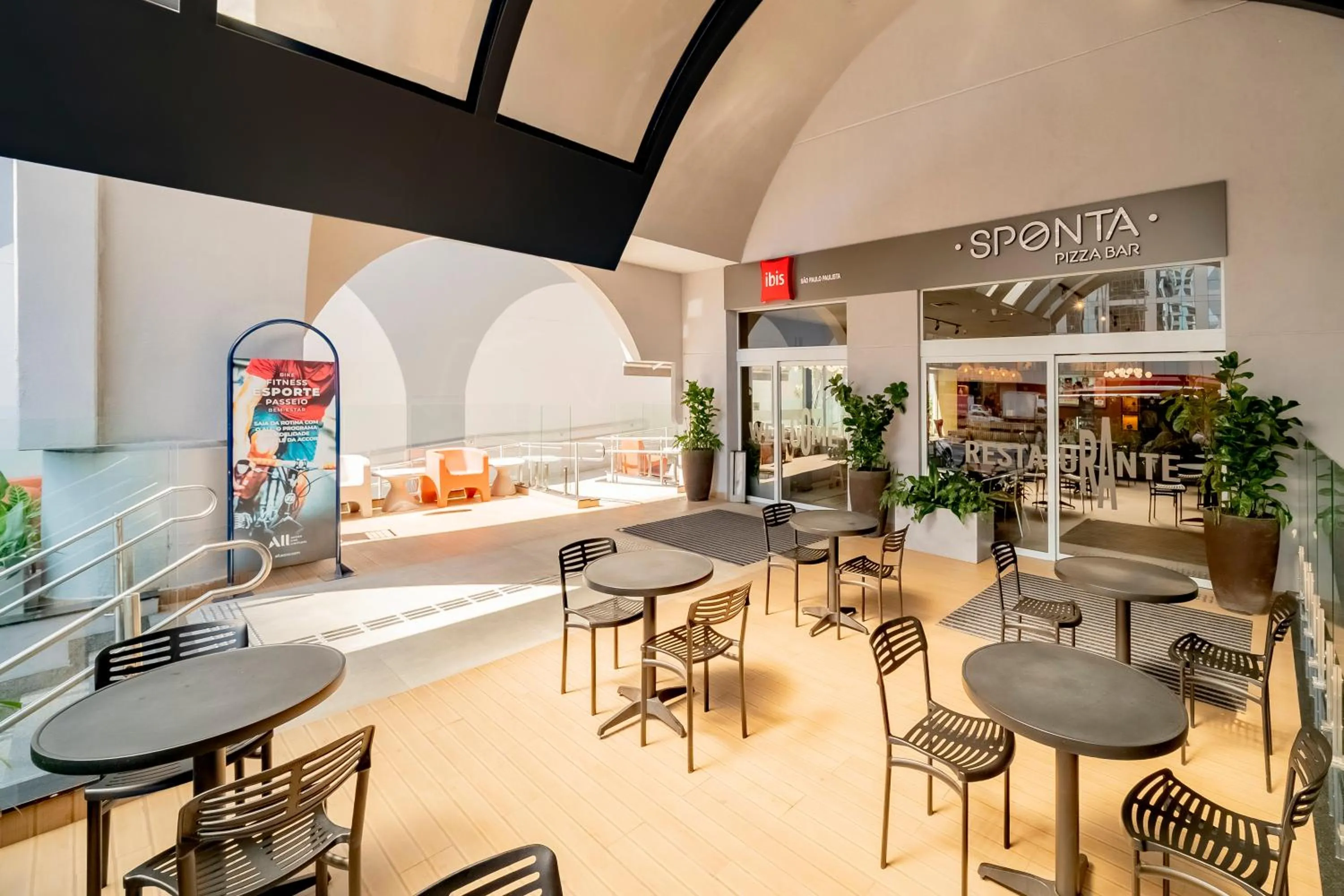 Facade/entrance in ibis Sao Paulo Paulista