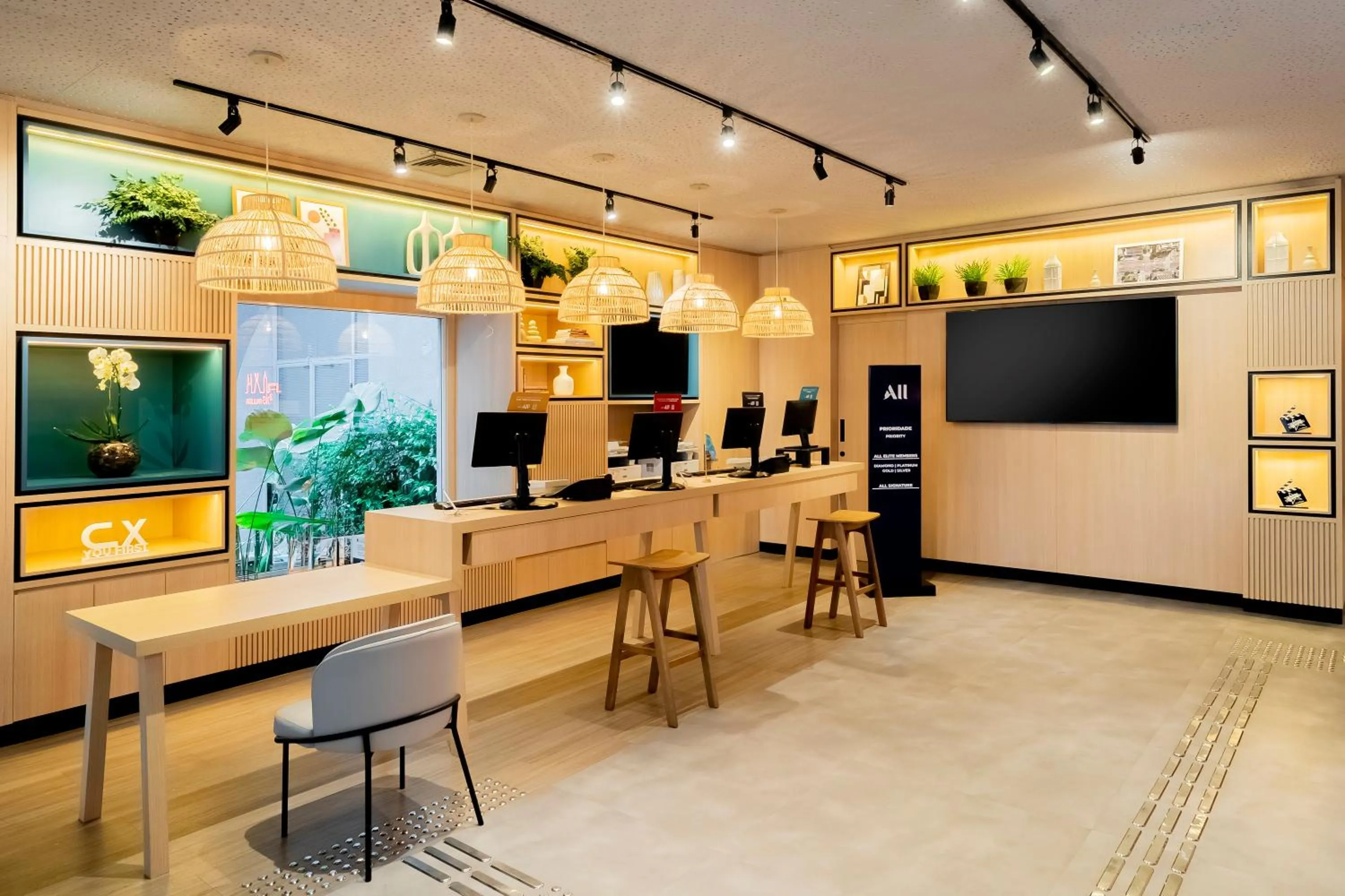 Lobby or reception in ibis Sao Paulo Paulista