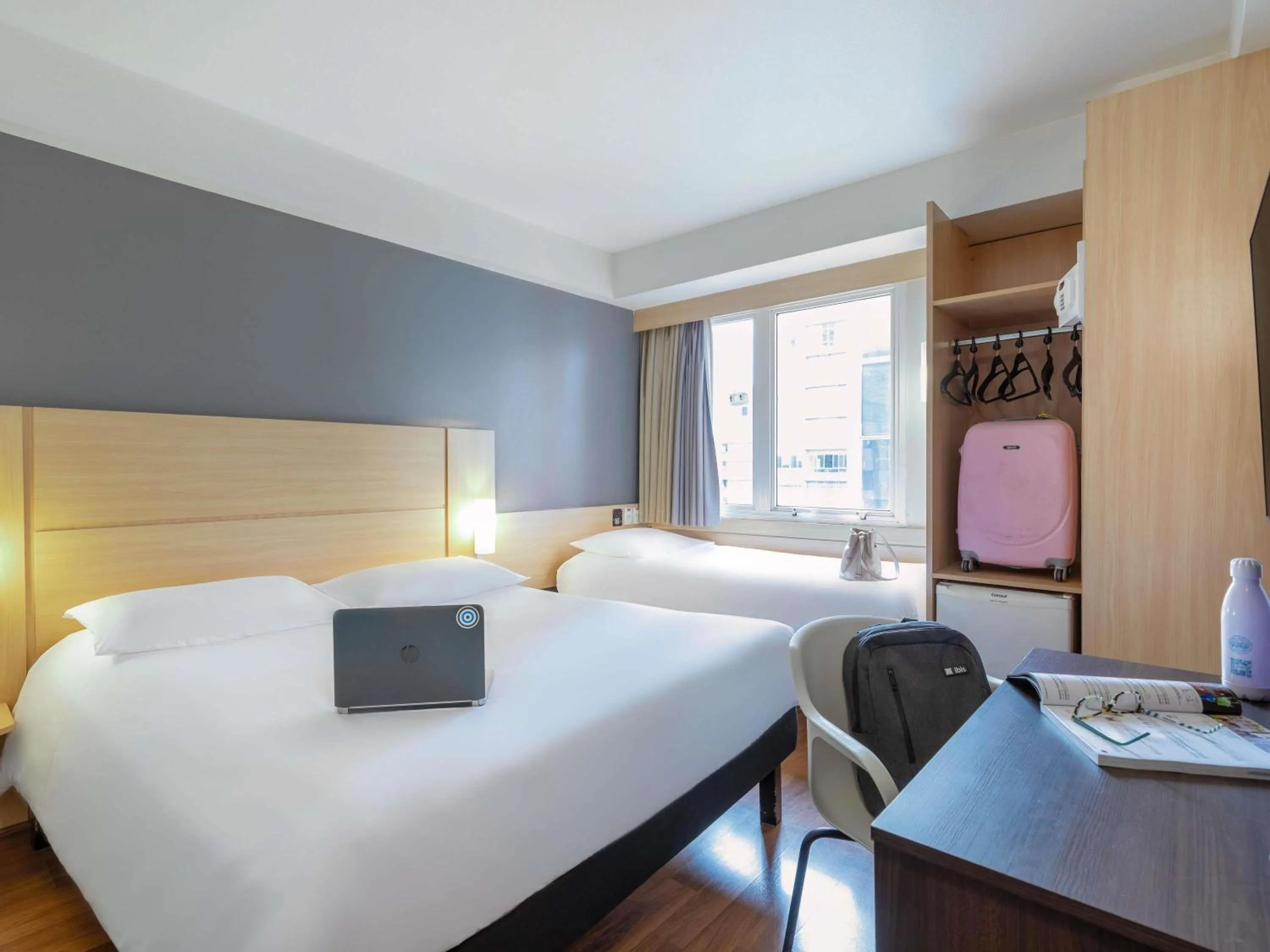 Bedroom, Bed in ibis Sao Paulo Paulista