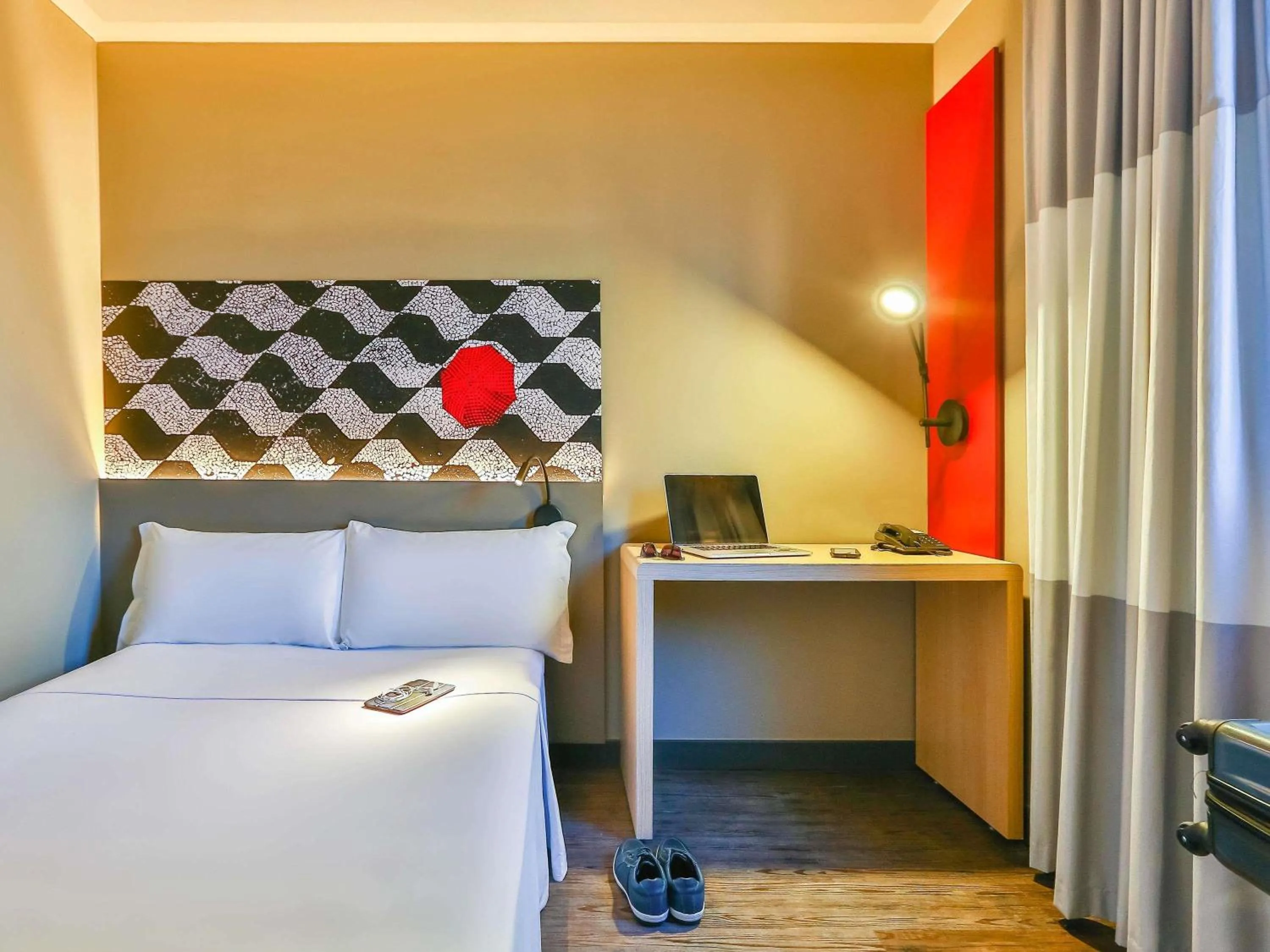 Bedroom, Bed in ibis Sao Paulo Morumbi