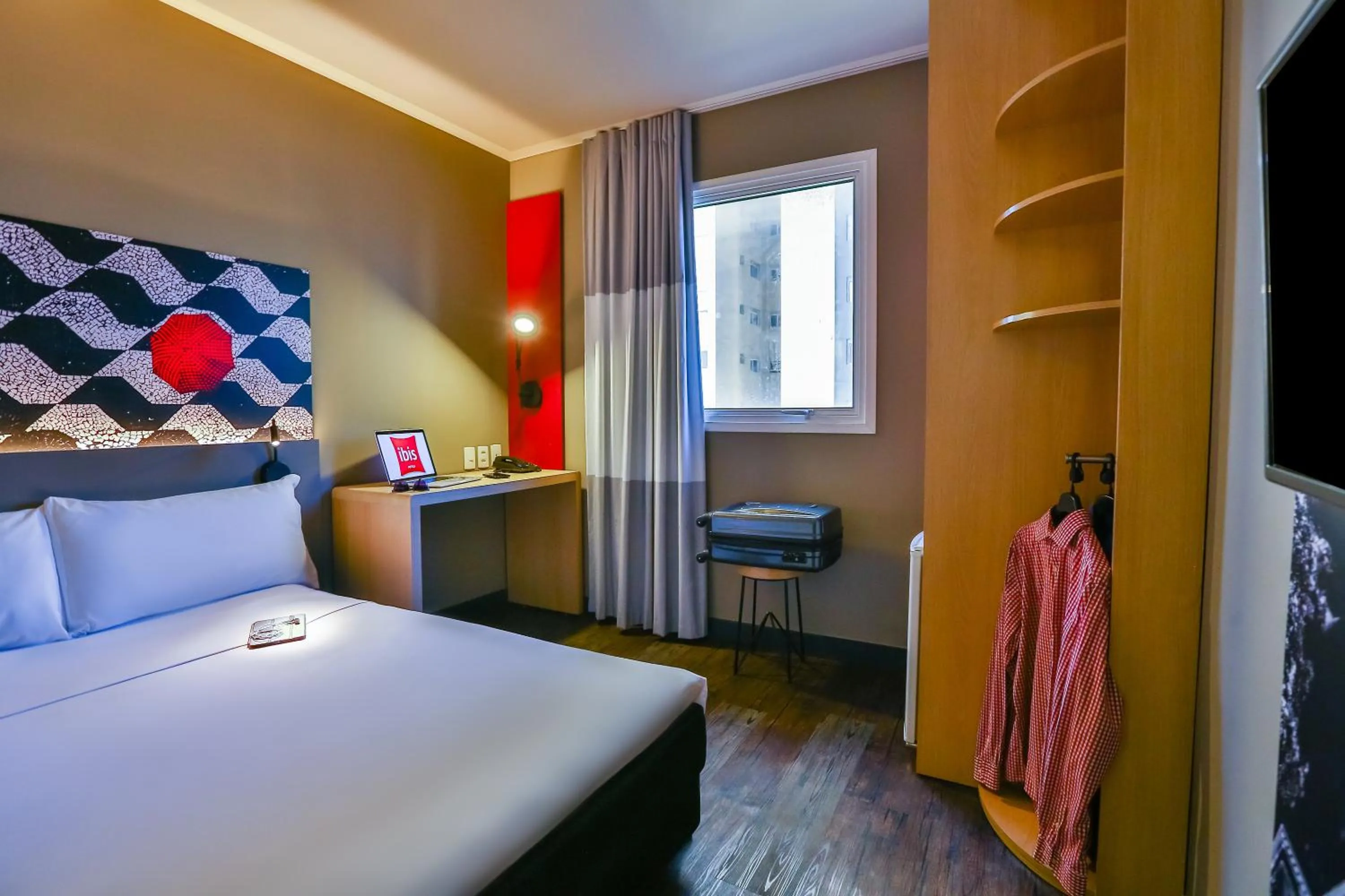 Bed in ibis Sao Paulo Morumbi