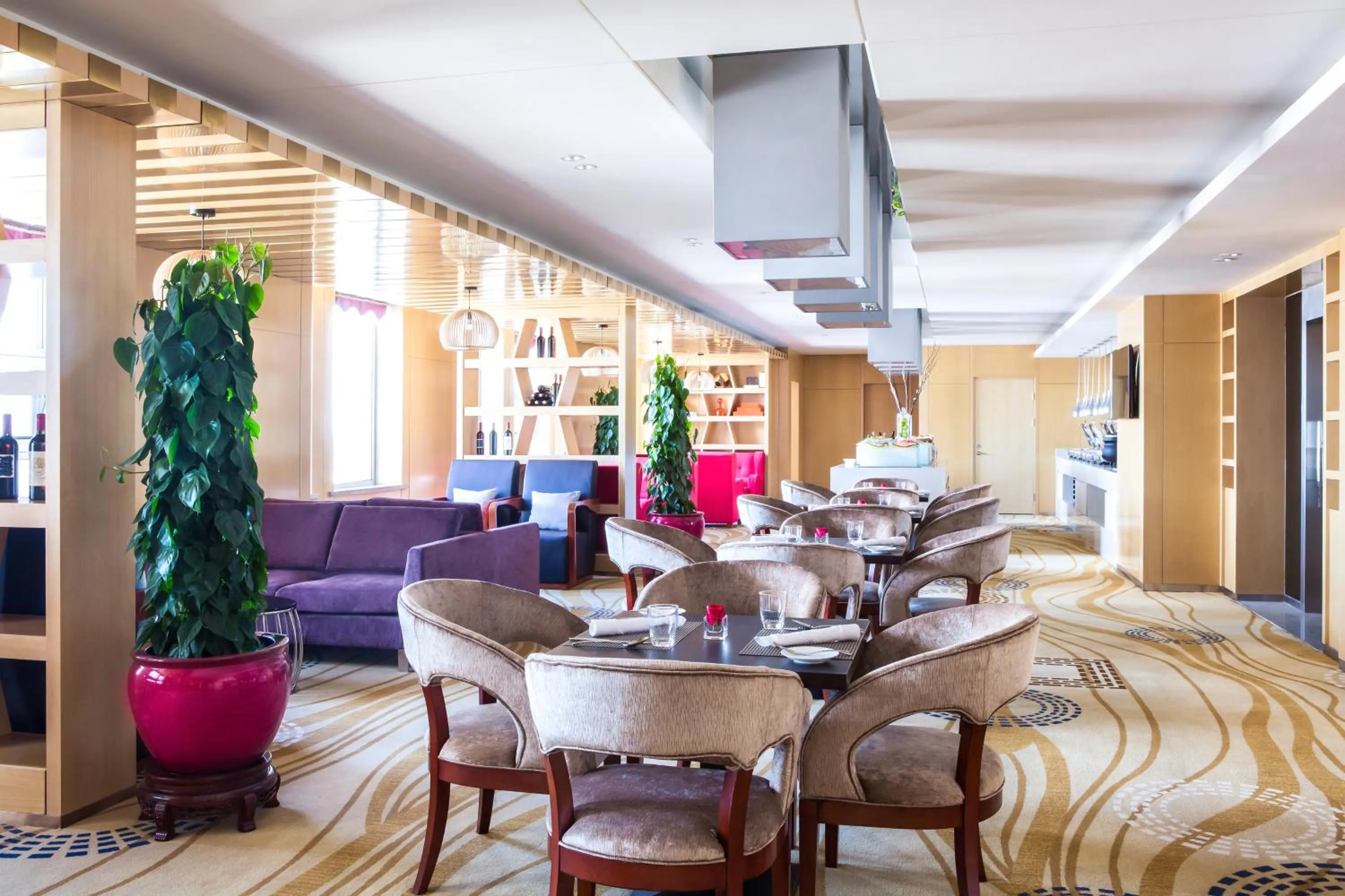 Lounge or bar in Novotel Daqing Haofang