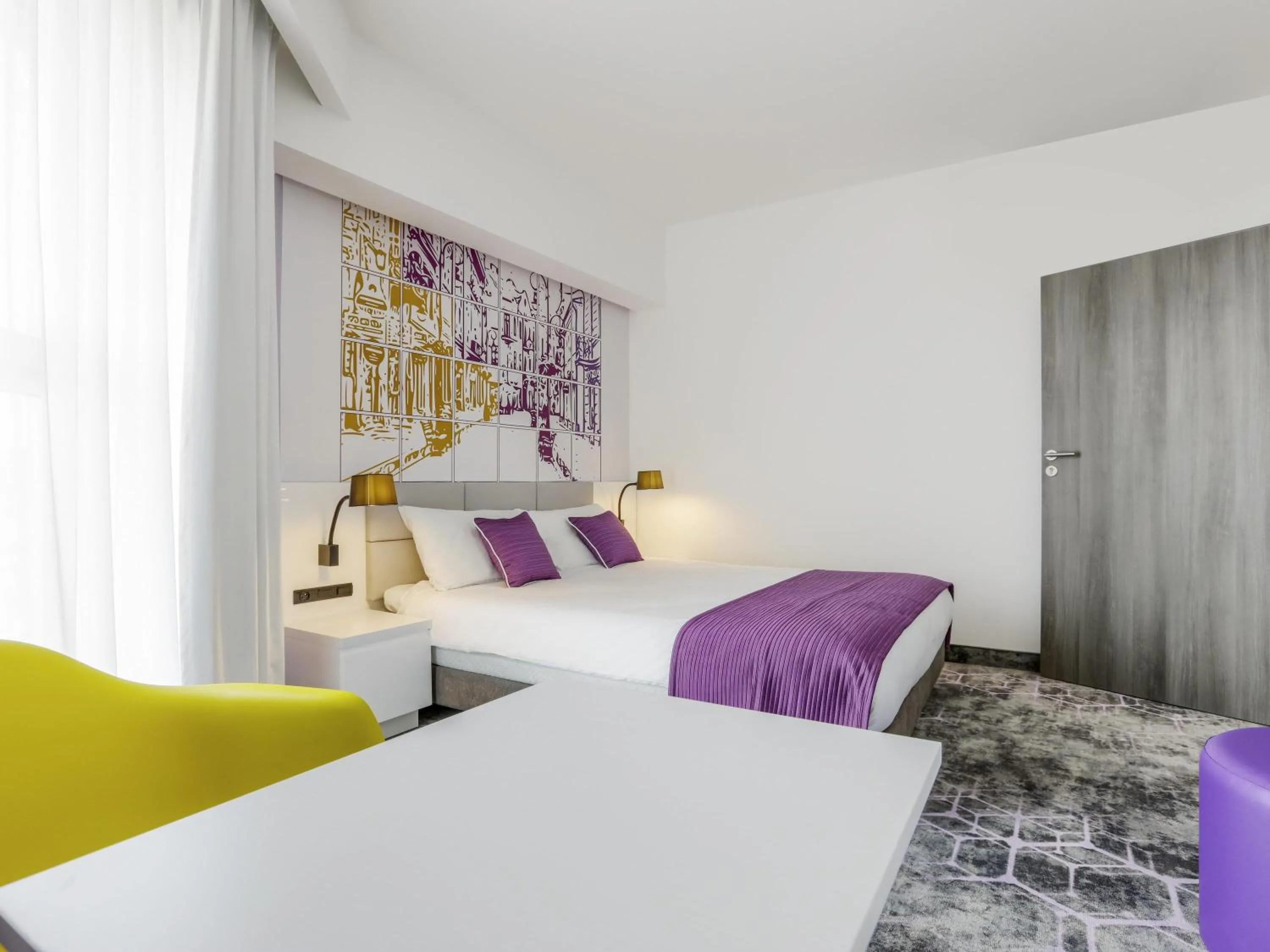 Bedroom, Bed in ibis Styles Nowy Sacz
