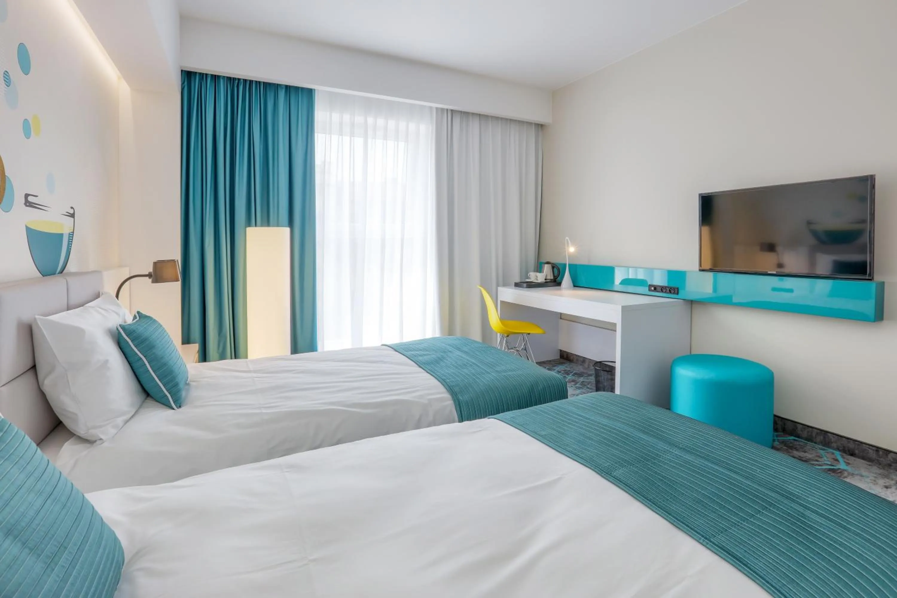 Day, Bed in ibis Styles Nowy Sacz