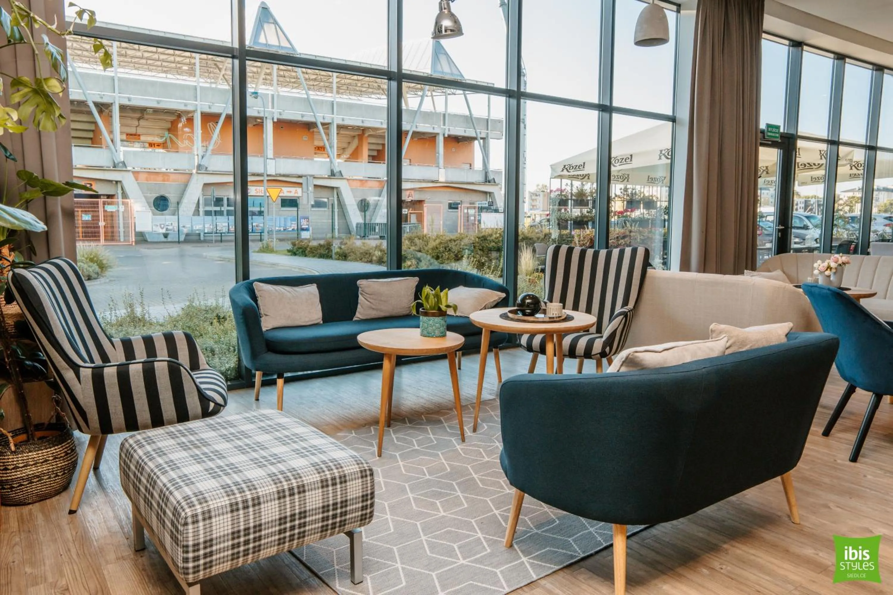 Seating area in ibis Styles Siedlce