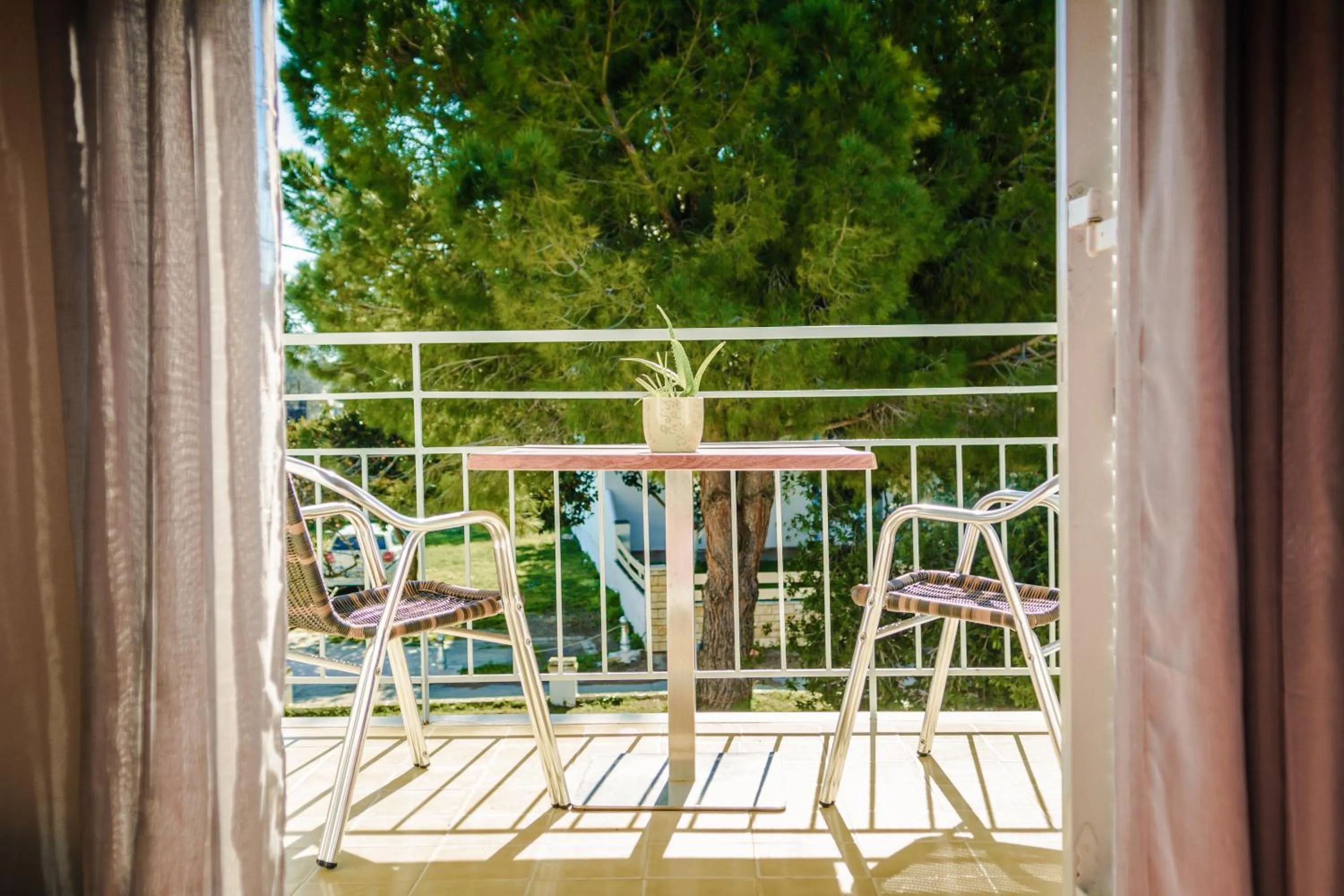 Balcony/Terrace in Three Seasons