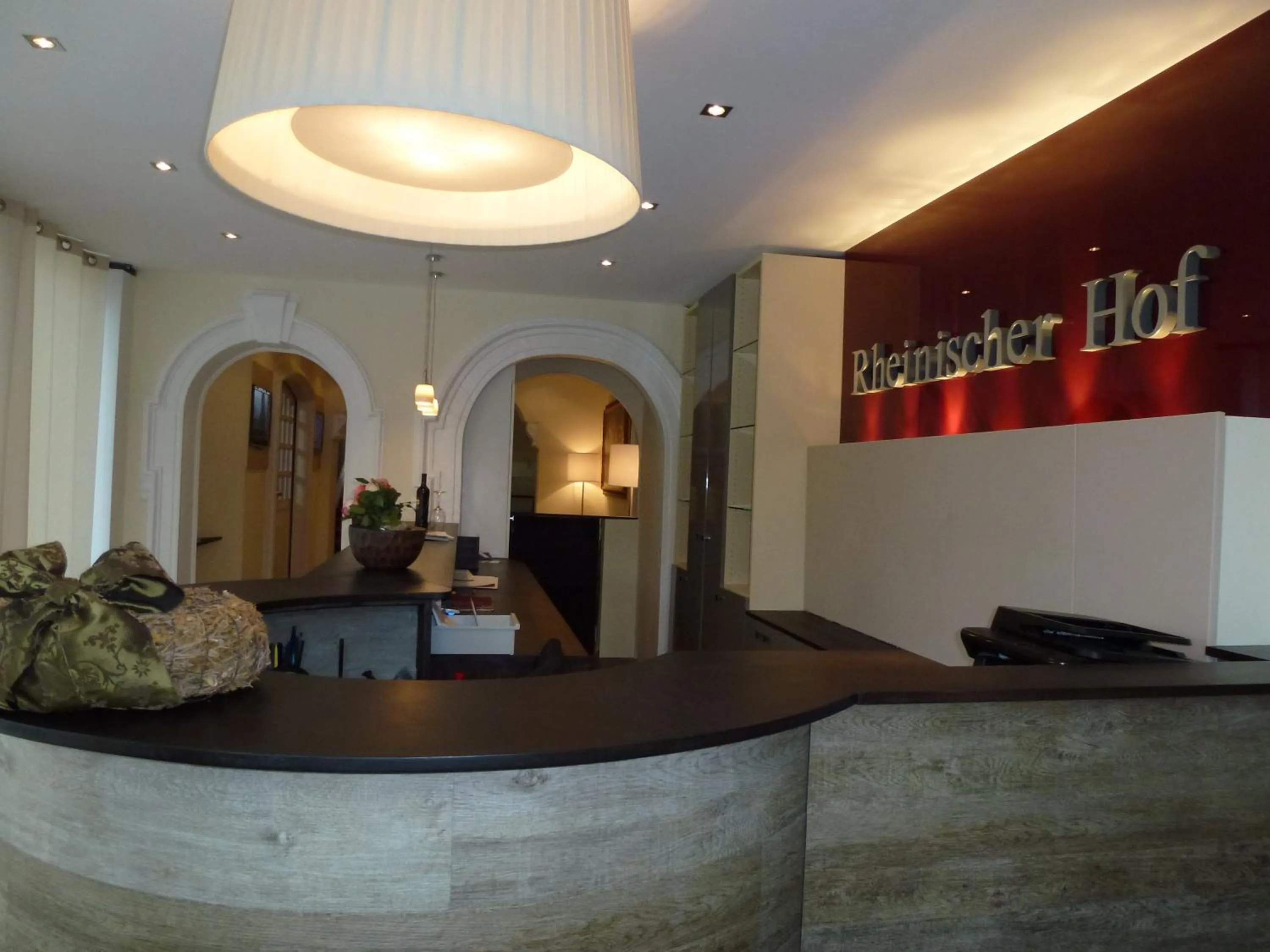 Lobby or reception in Hotel Rheinischer Hof Bad Soden