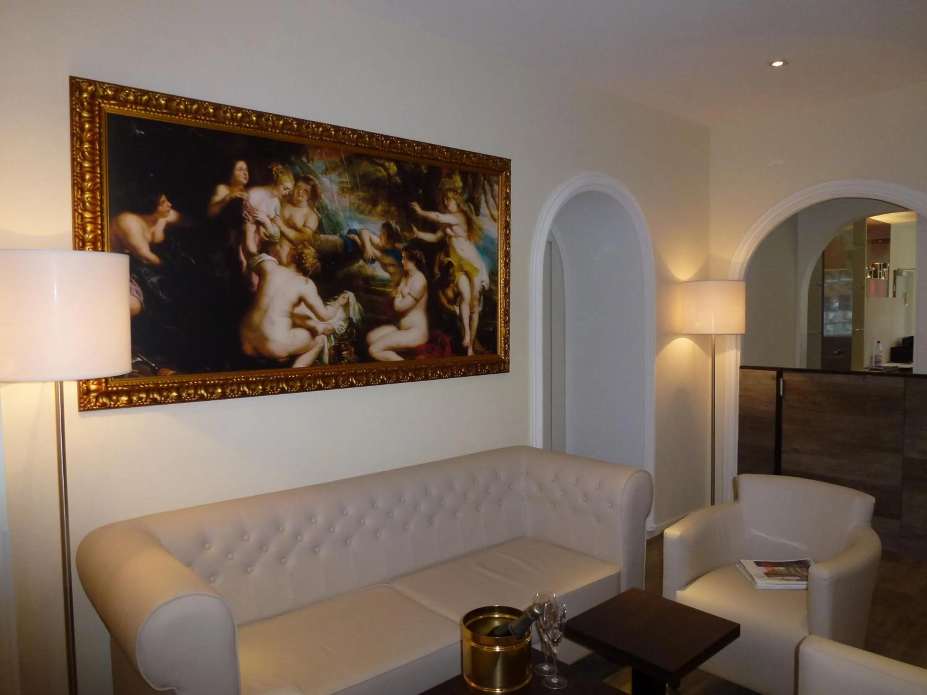 Lobby or reception in Hotel Rheinischer Hof Bad Soden